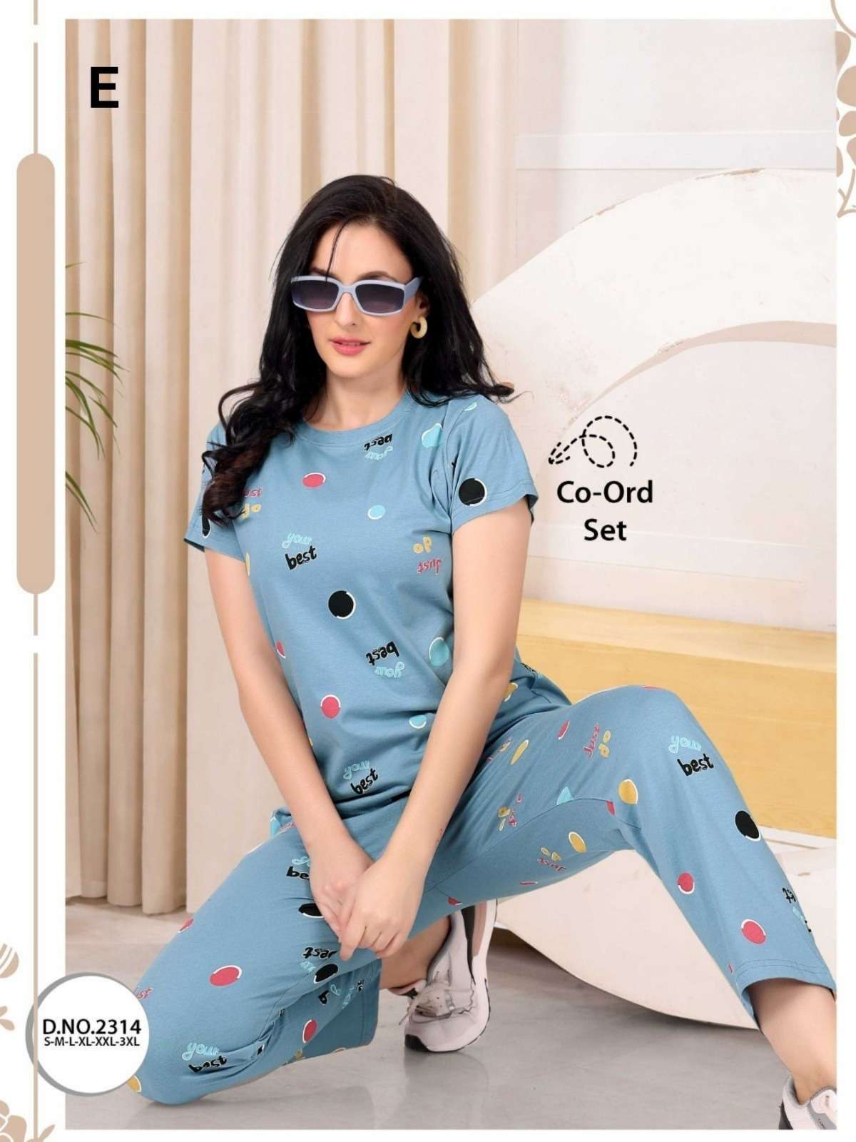 Vol 2314 Night Suits collection manufacturers surat 