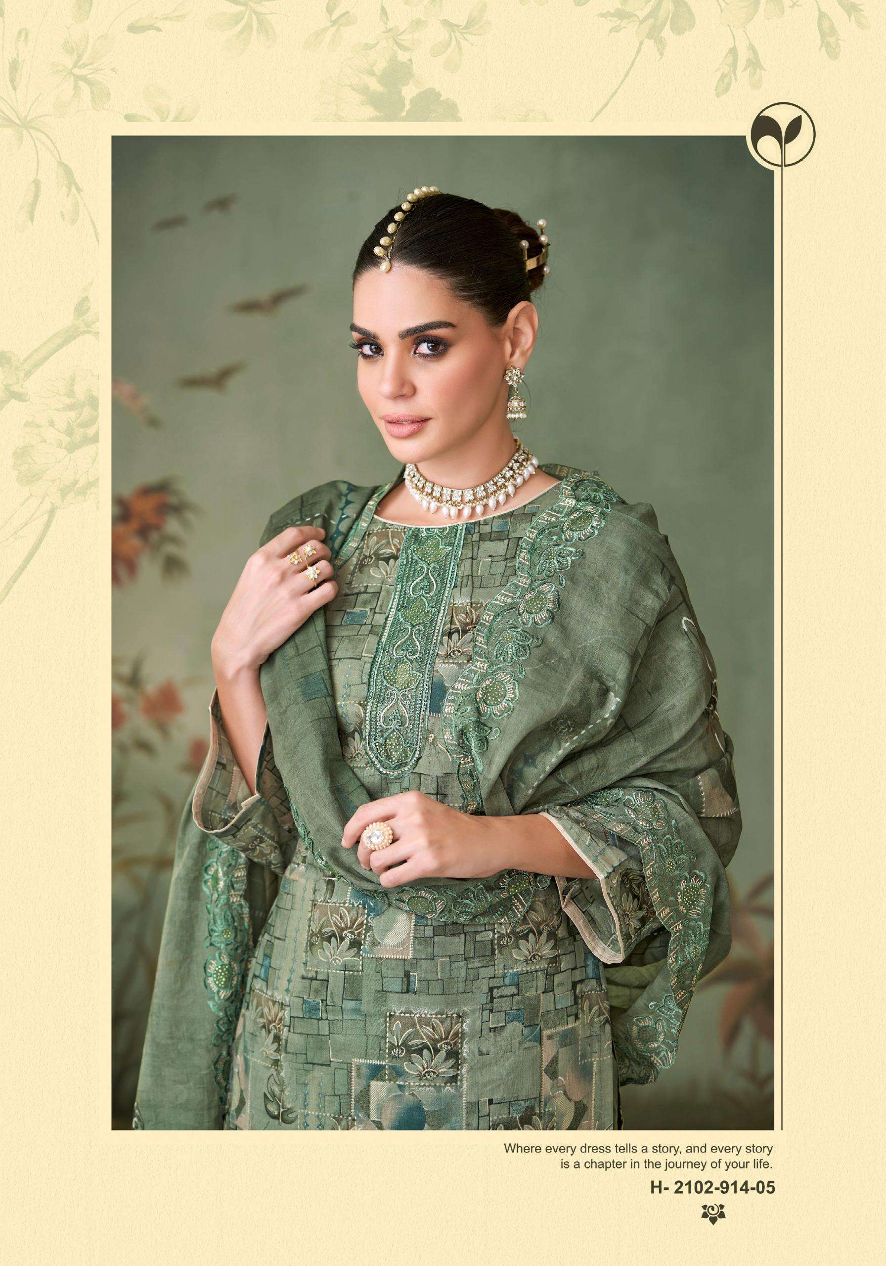 ZARKAN QUEEN by Alok Suit collection manufacturers surat 