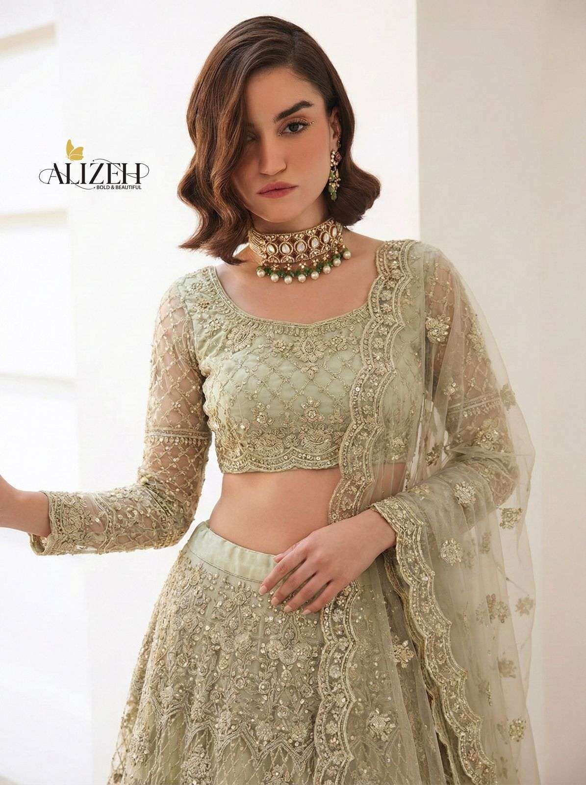 1081 COLOURS by ALIZEH Lehenga choli collection manufacturers surat 