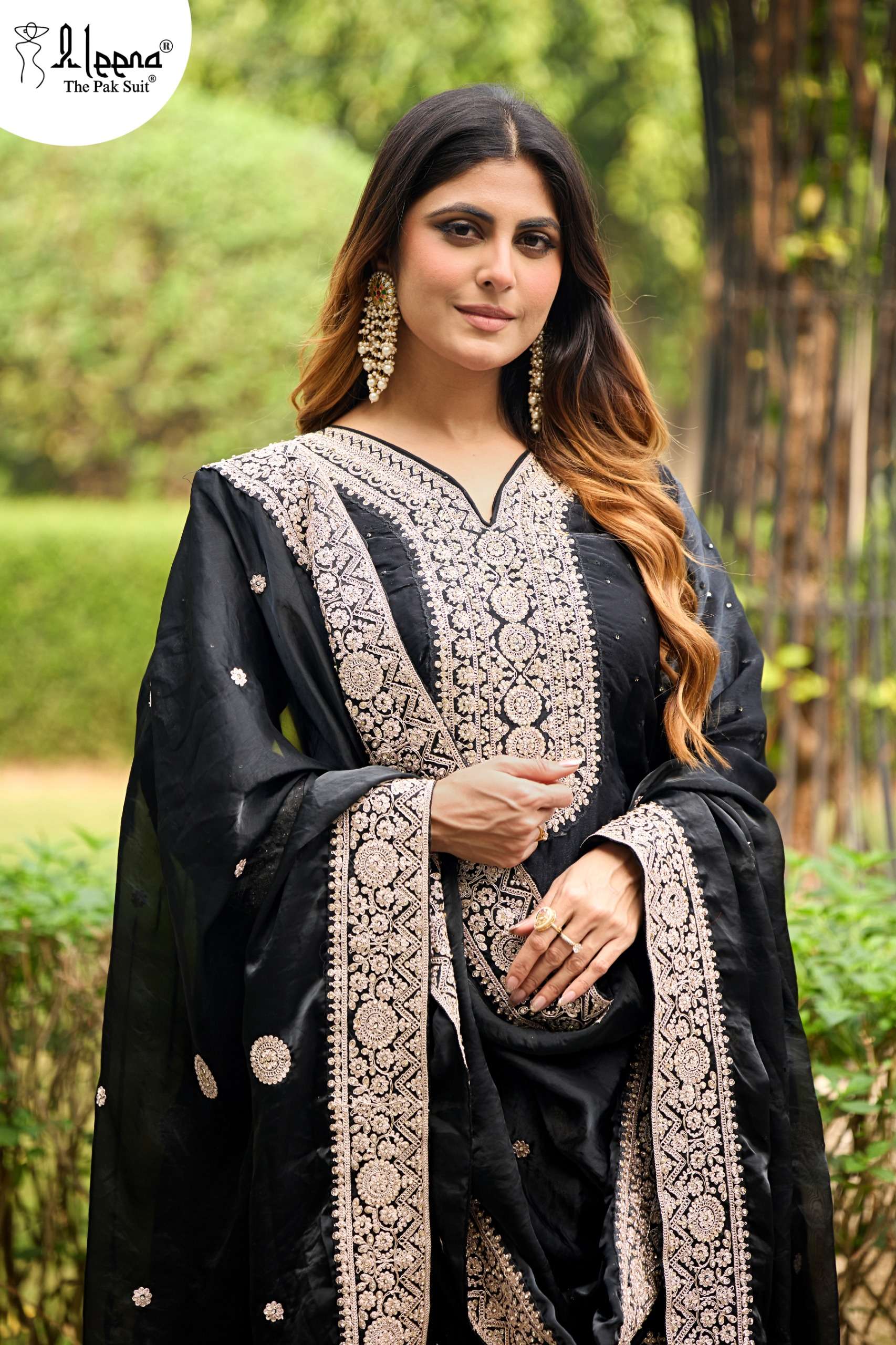 1161 by ALEENA suit collection manufacturers surat 