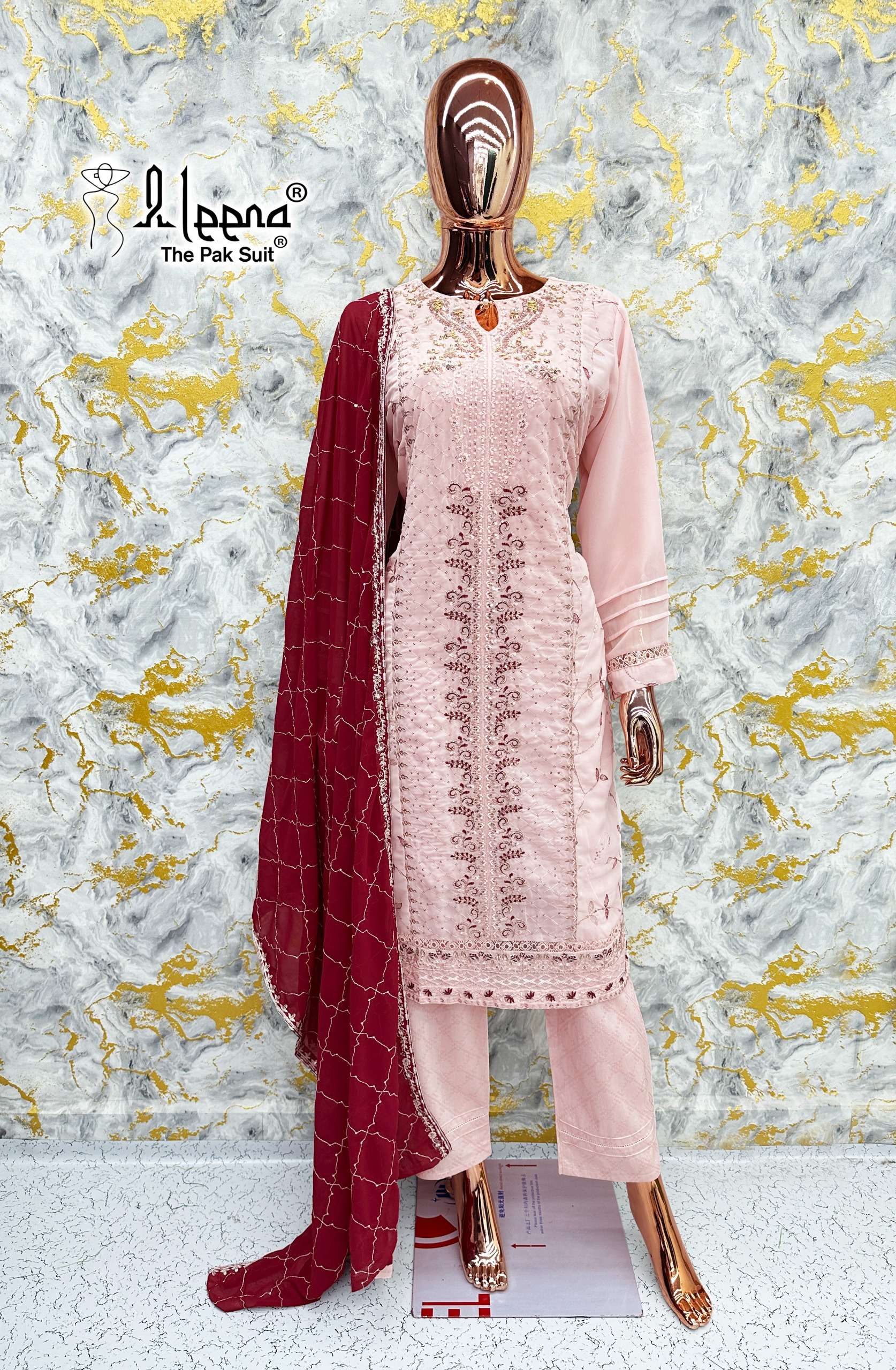 1169 by ALEENA suit collection manufacturers surat 