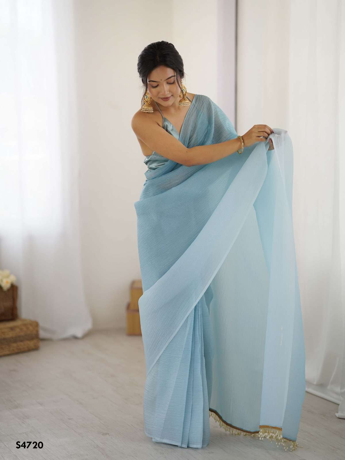 AAHN AREADY TO WEAR SAREE collection manufacturers surat 