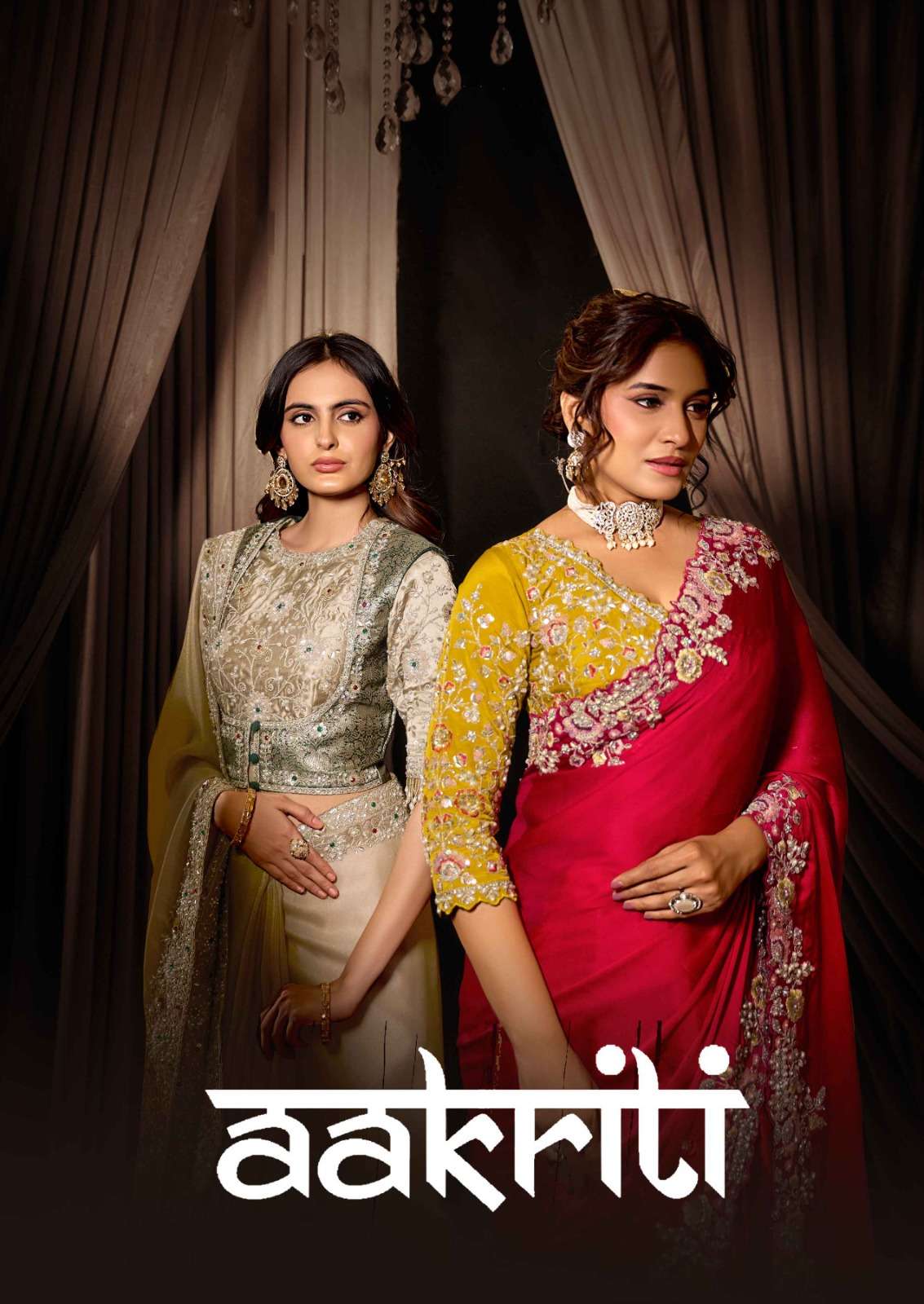 AAKRITI by MAHOTSAV saree Collection manufacturer surat 