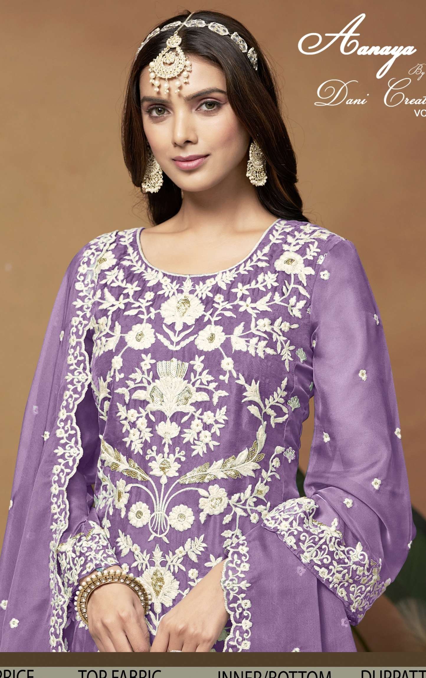 Aanaya Vol 188 by Dani creation suit collection manufacturers surat 