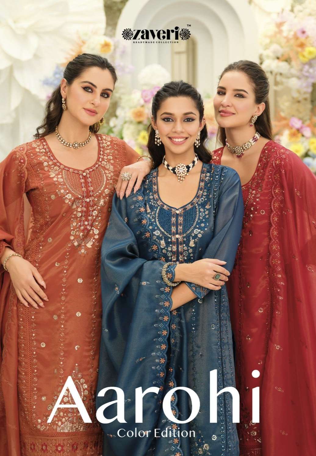 AAROHI by ZAVERI suit collection manufacturers surat 