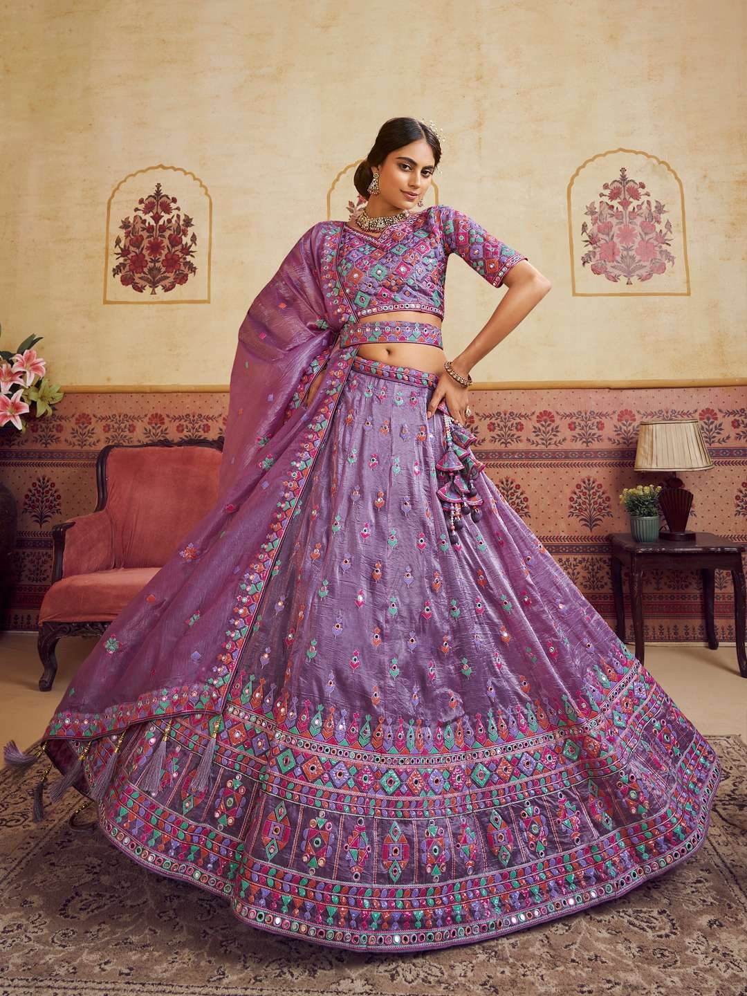 ADORN CRAFT 6088 Lehenga choli collection manufacturers surat 