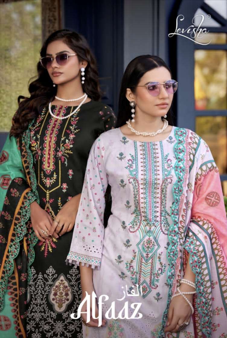 ALFAAZ by Levisha suit collection manufacturers surat 