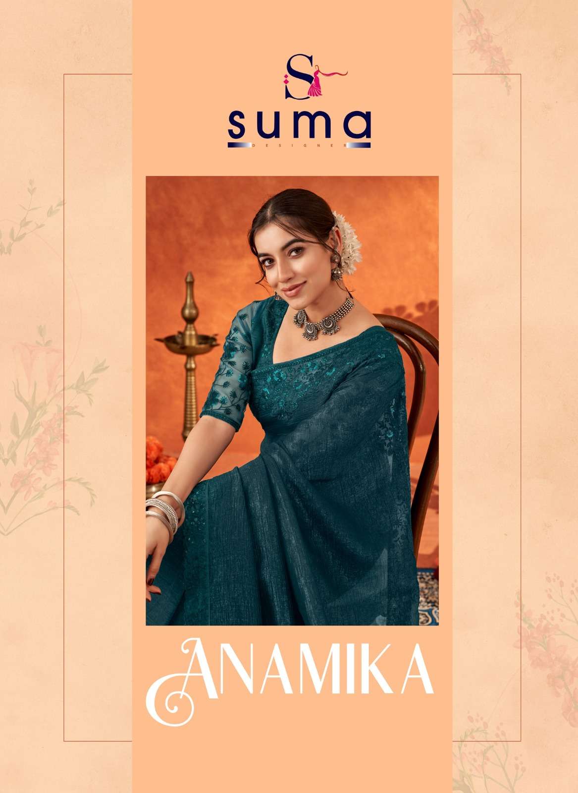 ANAMIKA 5000 Nx by SUMA DESIGNER saree Collection manufacturer surat 