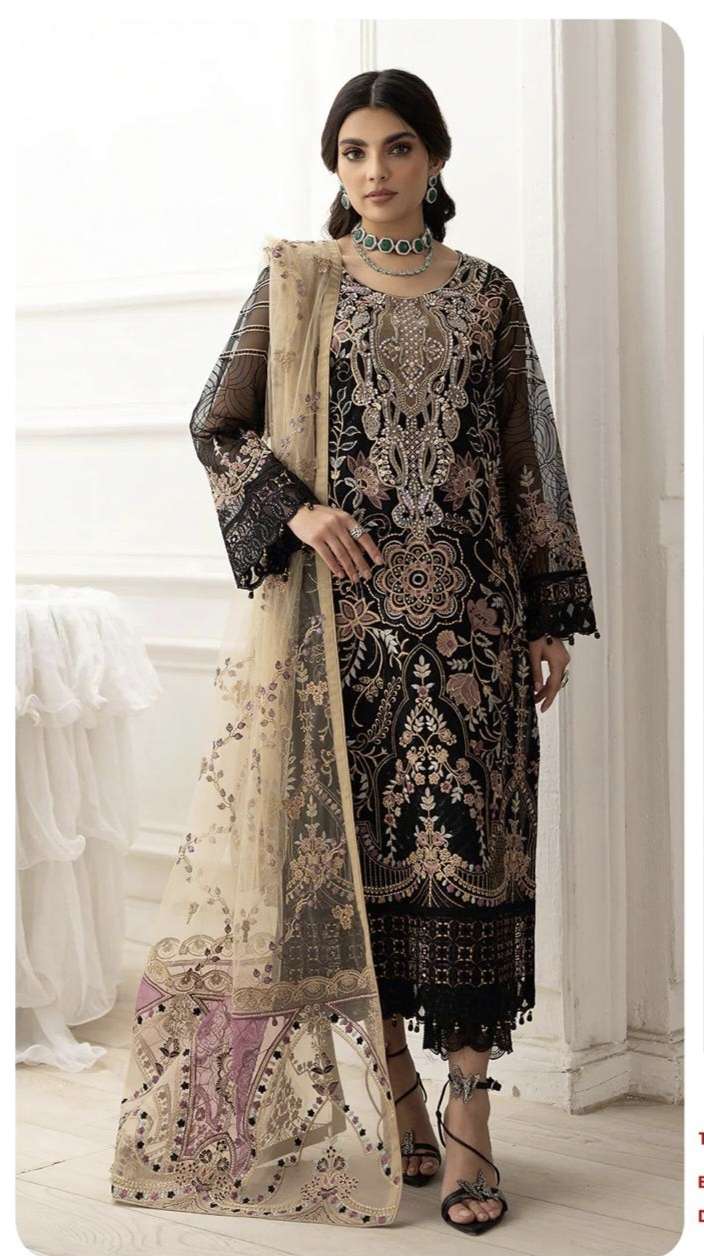 ANAYA VOL 7 DNO 1102 By SAJIDA suit collection manufacturers surat 