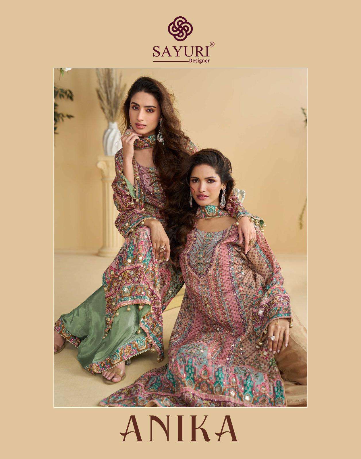 ANIKA 1  by SAYURI DESIGNER suit collection manufacturers surat 