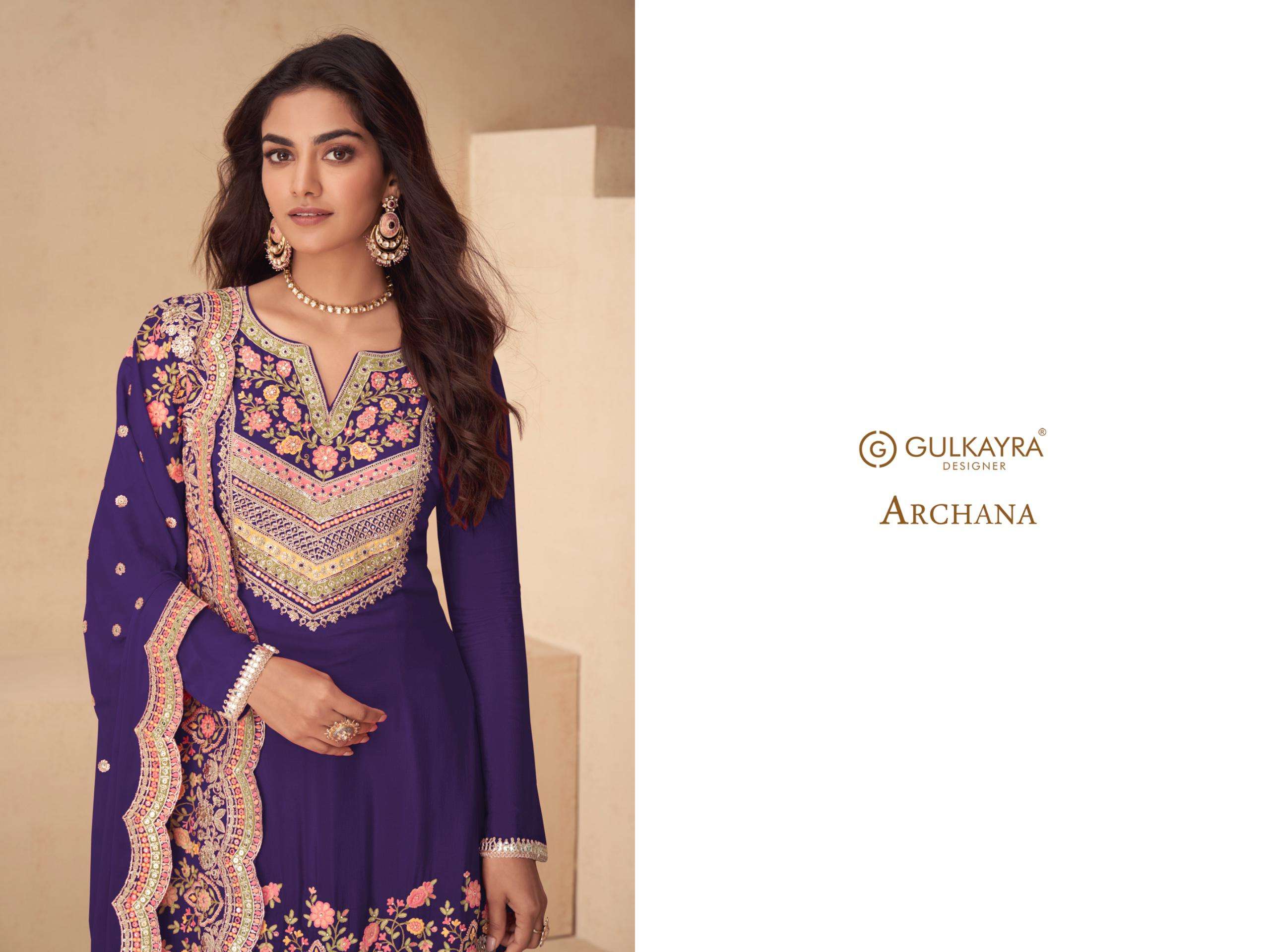 ARCHANA by Gulkayra Designer suit collection manufacturers surat