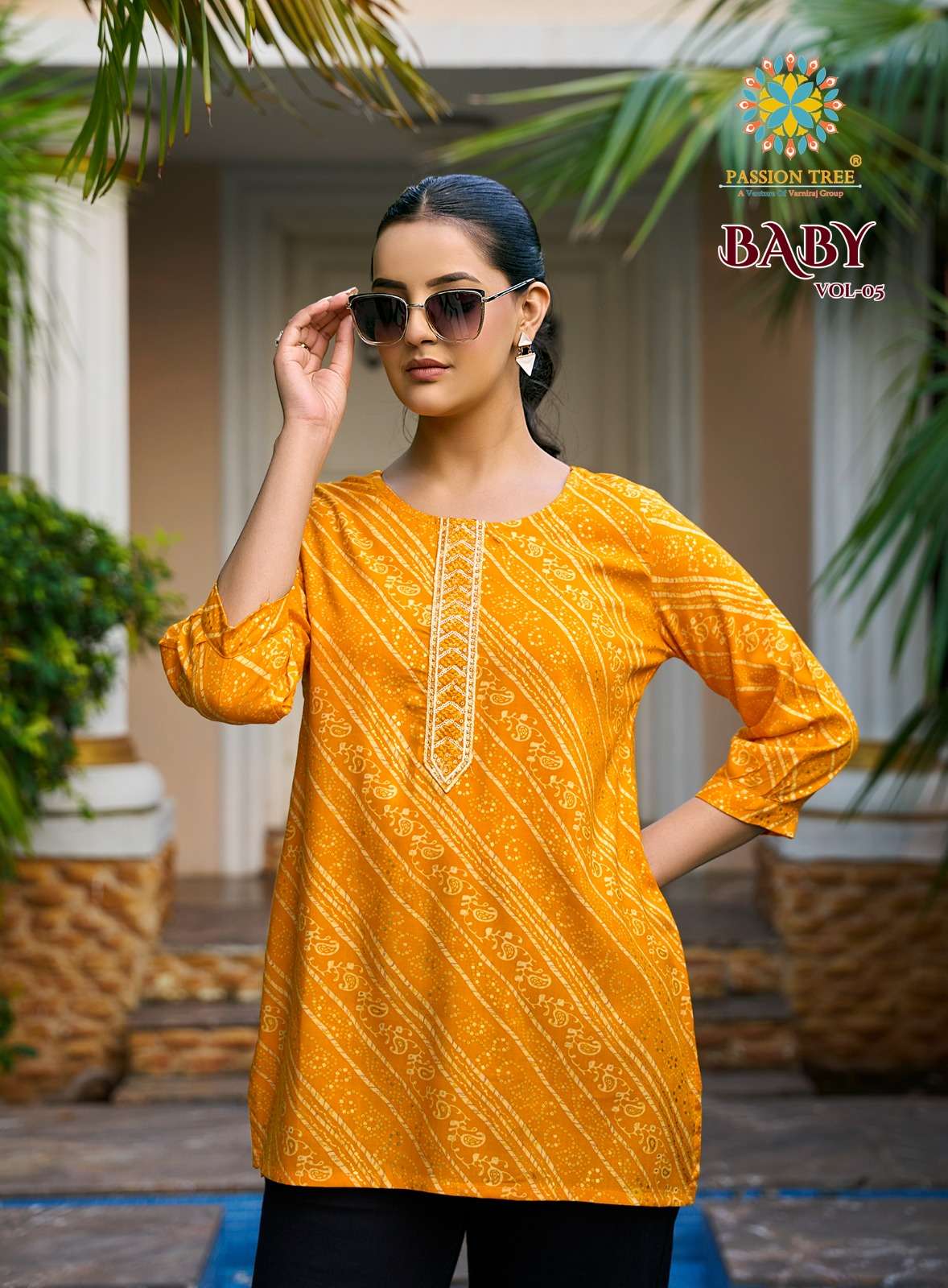 BABY VOL 5 by PASSION TREE kurti collection manufacturers surat 