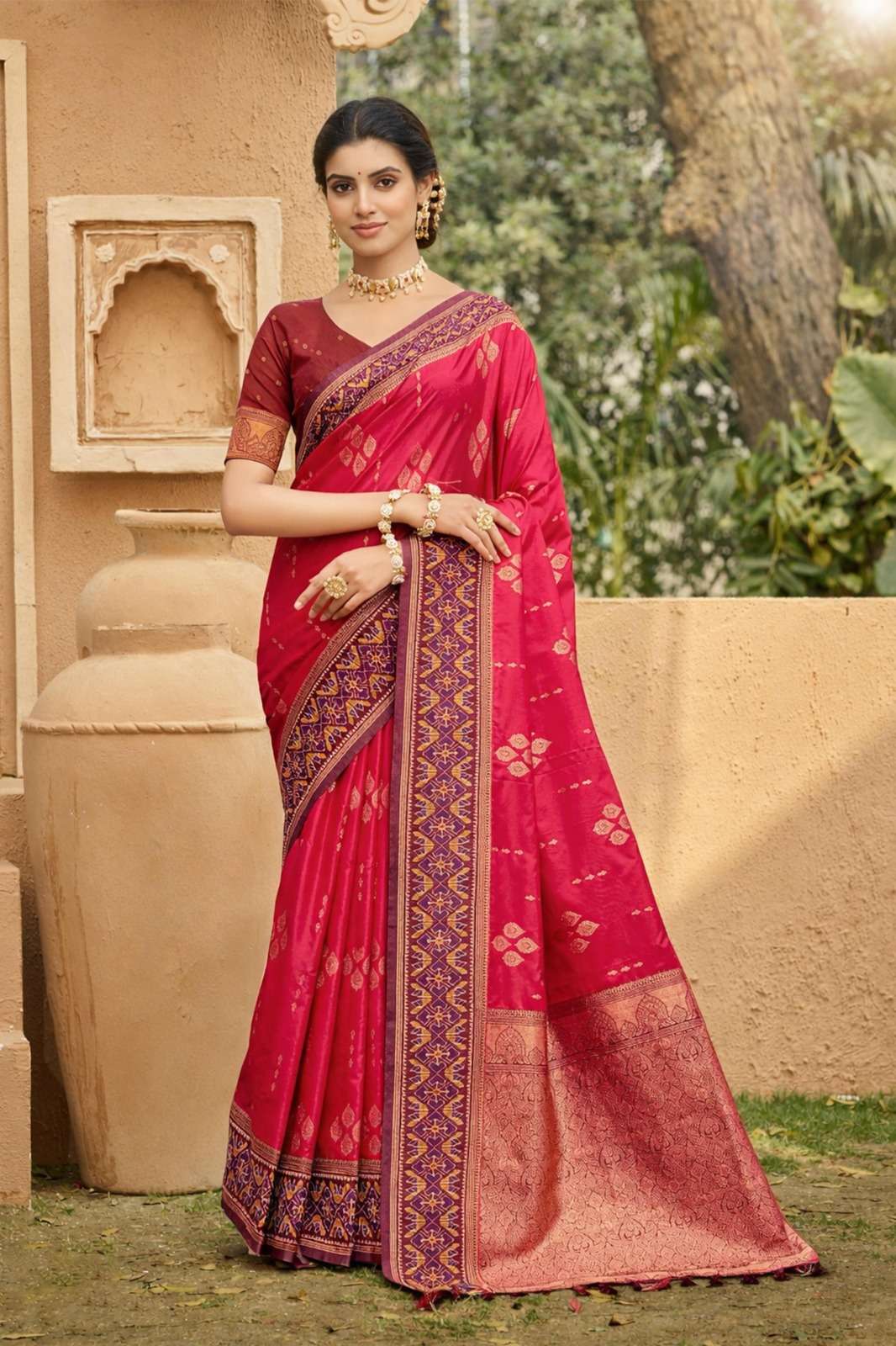 Classical Silk by Bunawat Saree Collection manufacturer surat 