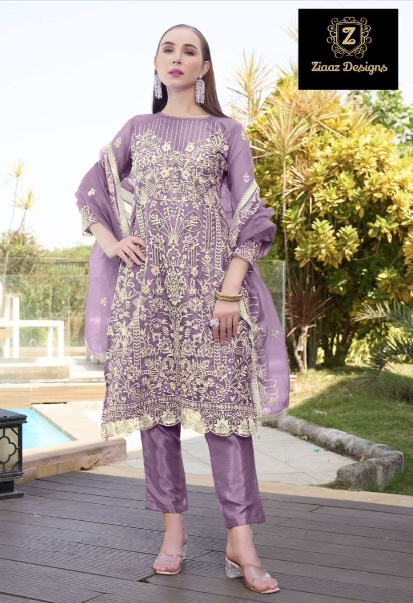 code 804 by Ziaaz Designs suit collection manufacturers surat 
