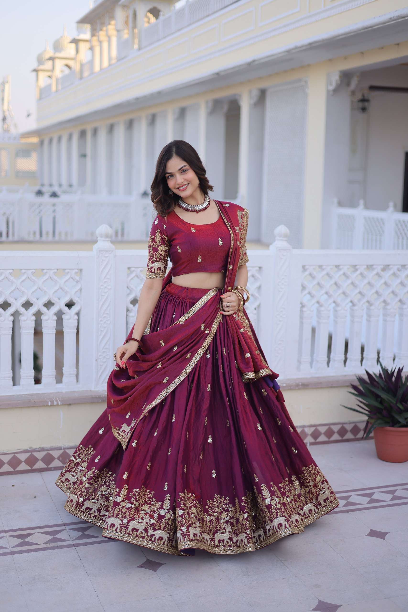 CODE KA 5067 LEHENGA CHOLI collection manufacturers surat 