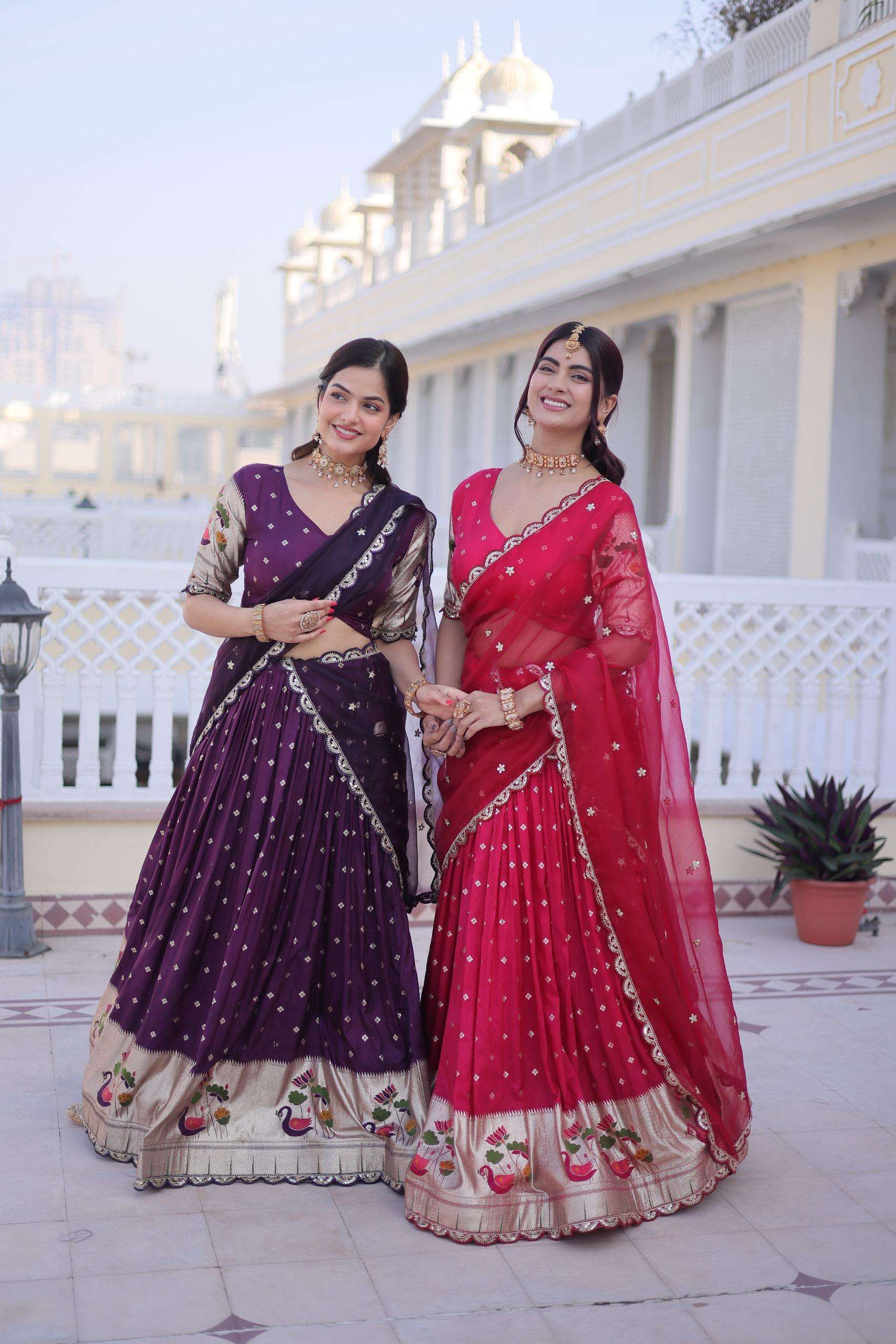 Code LW 7162 LEHENGA CHOLI DUPATTA collection manufacturers surat 