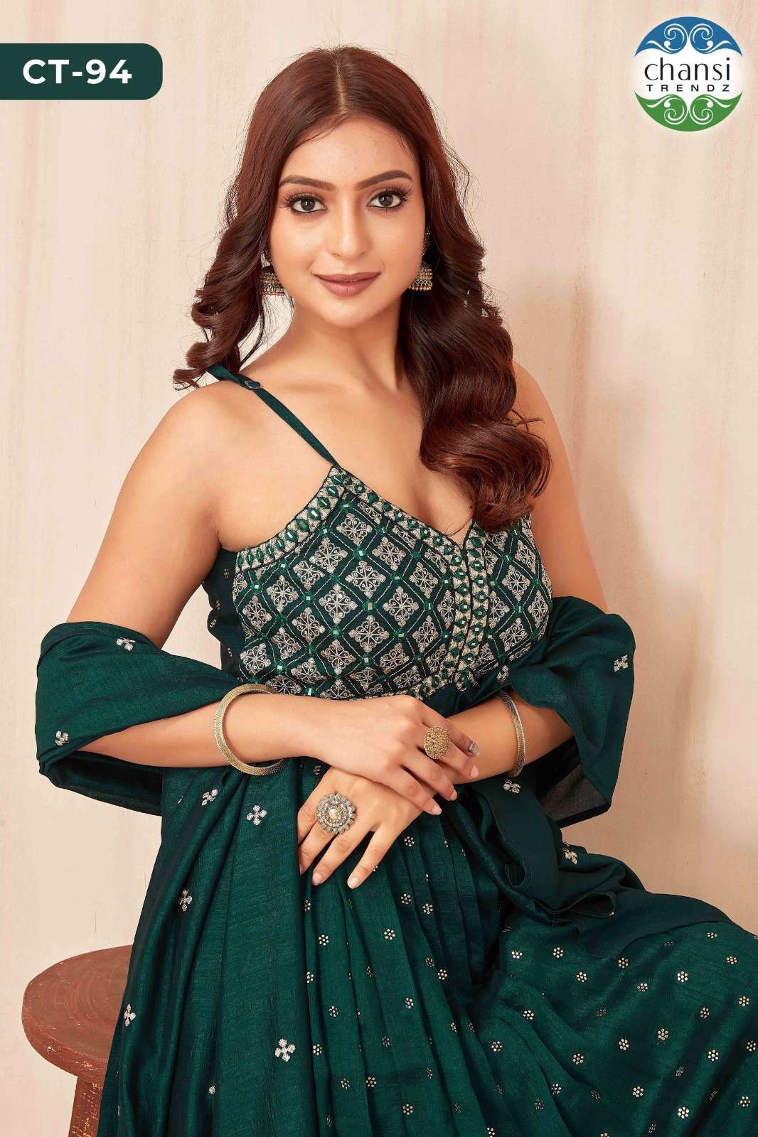 CT 94 by Chansi Trendz kurti collection manufacturers surat 