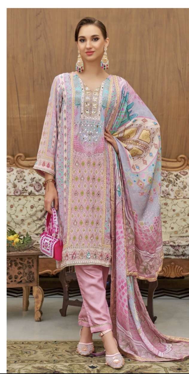 D NO 1988 ROSEMEEN by FEPIC suit collection manufacturers surat 