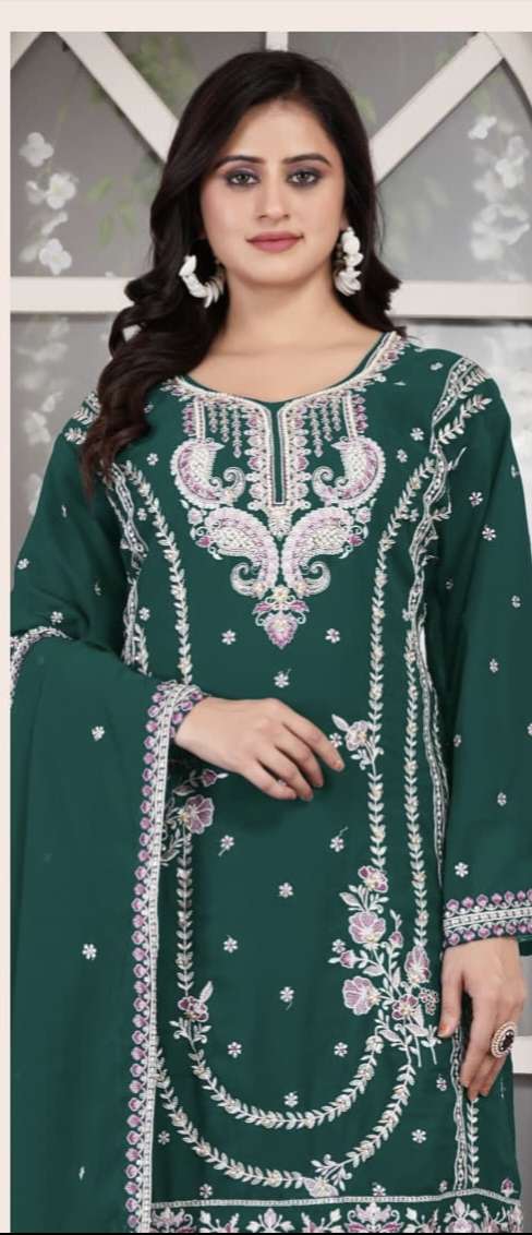D NO R 63 by AFFAN CREATION SUIT collection manufacturers surat 