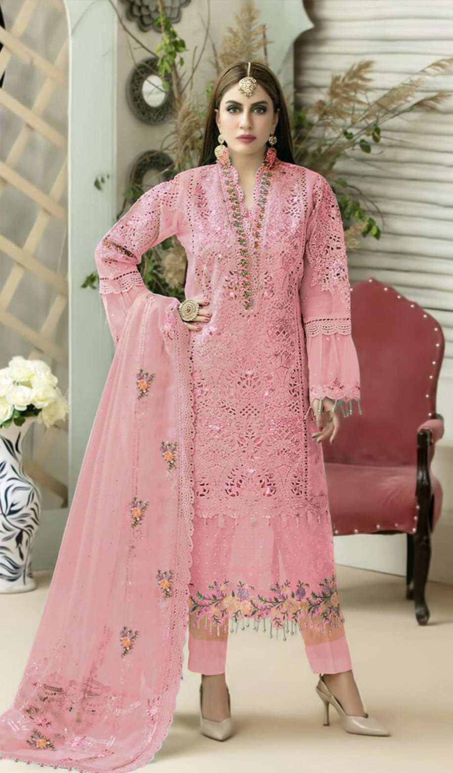 D NO S 72 by SERINE suit collection manufacturers surat 