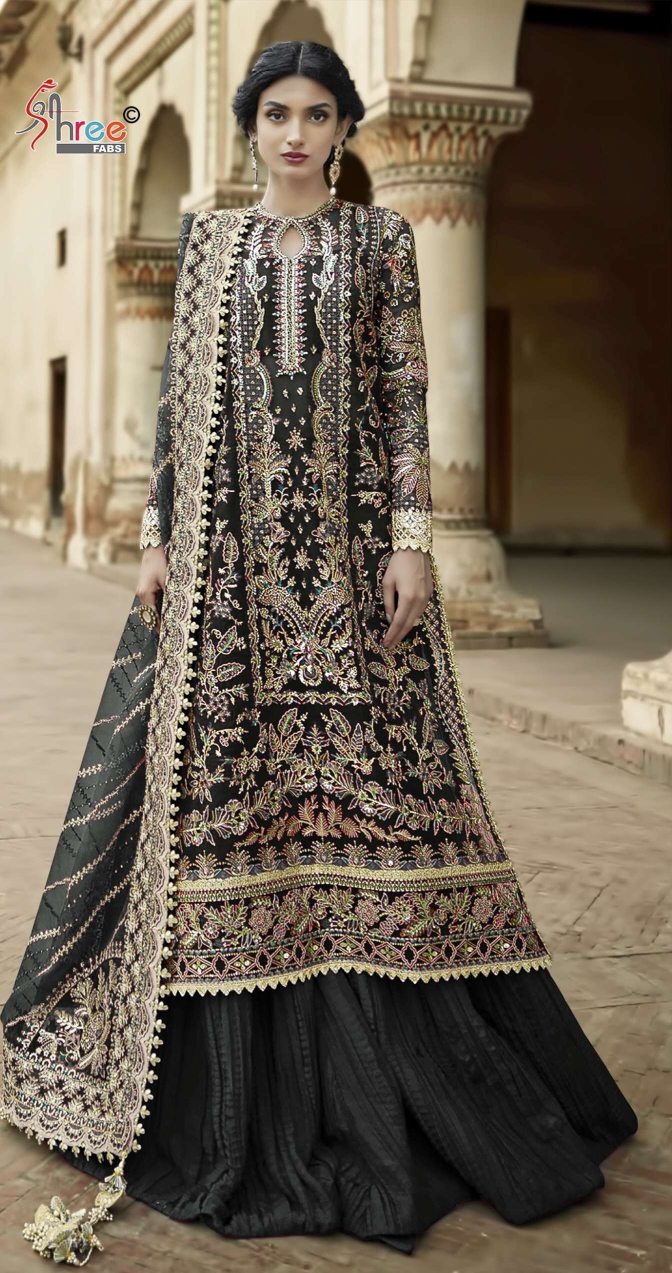 DESIGN NO K 5098 by shree fab suit collection manufacturers surat