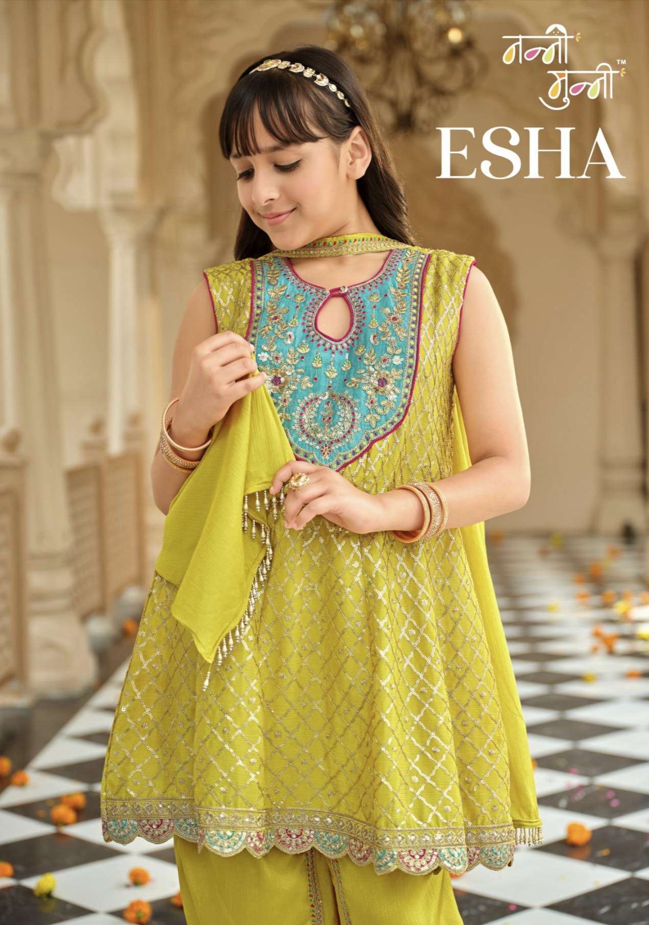 ESHA KIDS WEAR collection manufacturers surat 