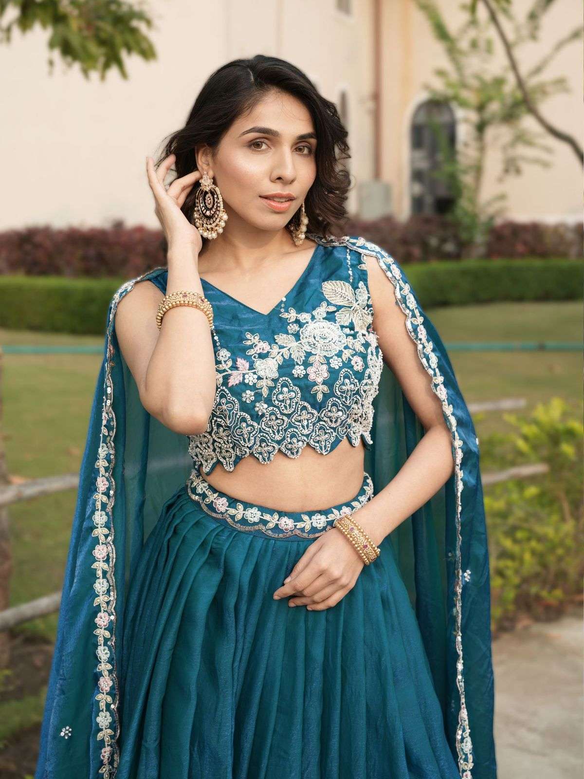 Fendy Silk Lehenga collection manufacturers surat 