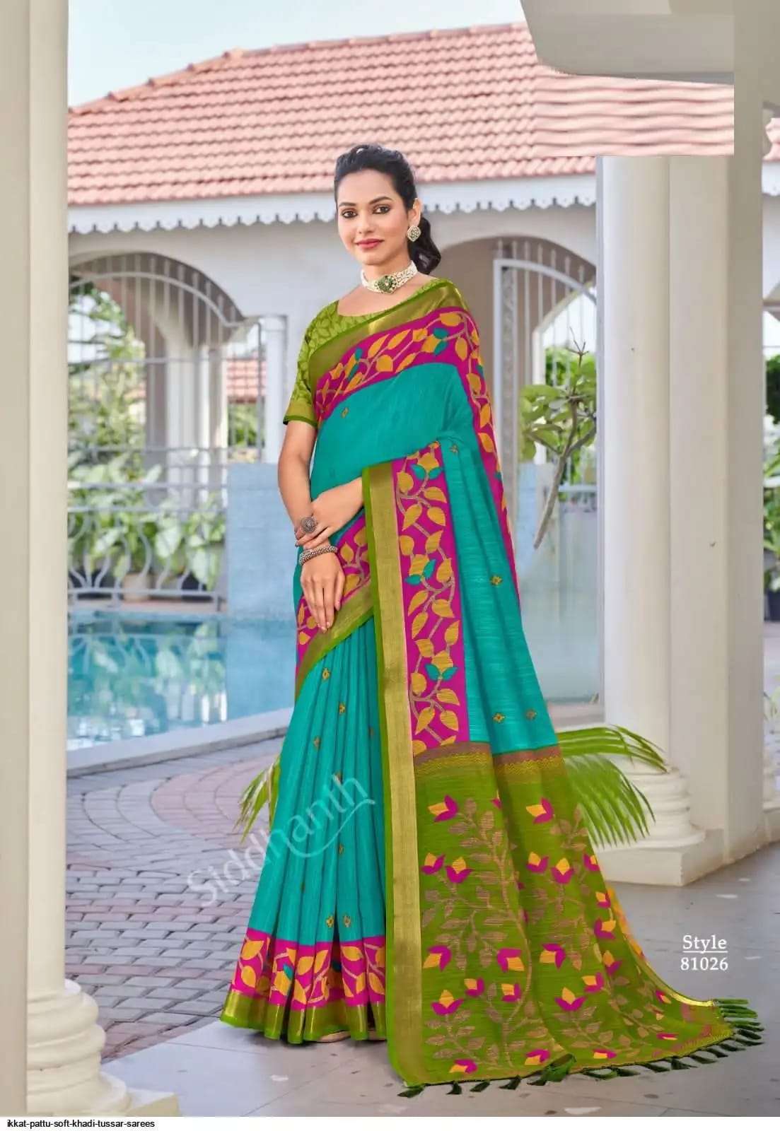 Grand Launch – Printed Zari Pattu Silk with Rich Designer Look