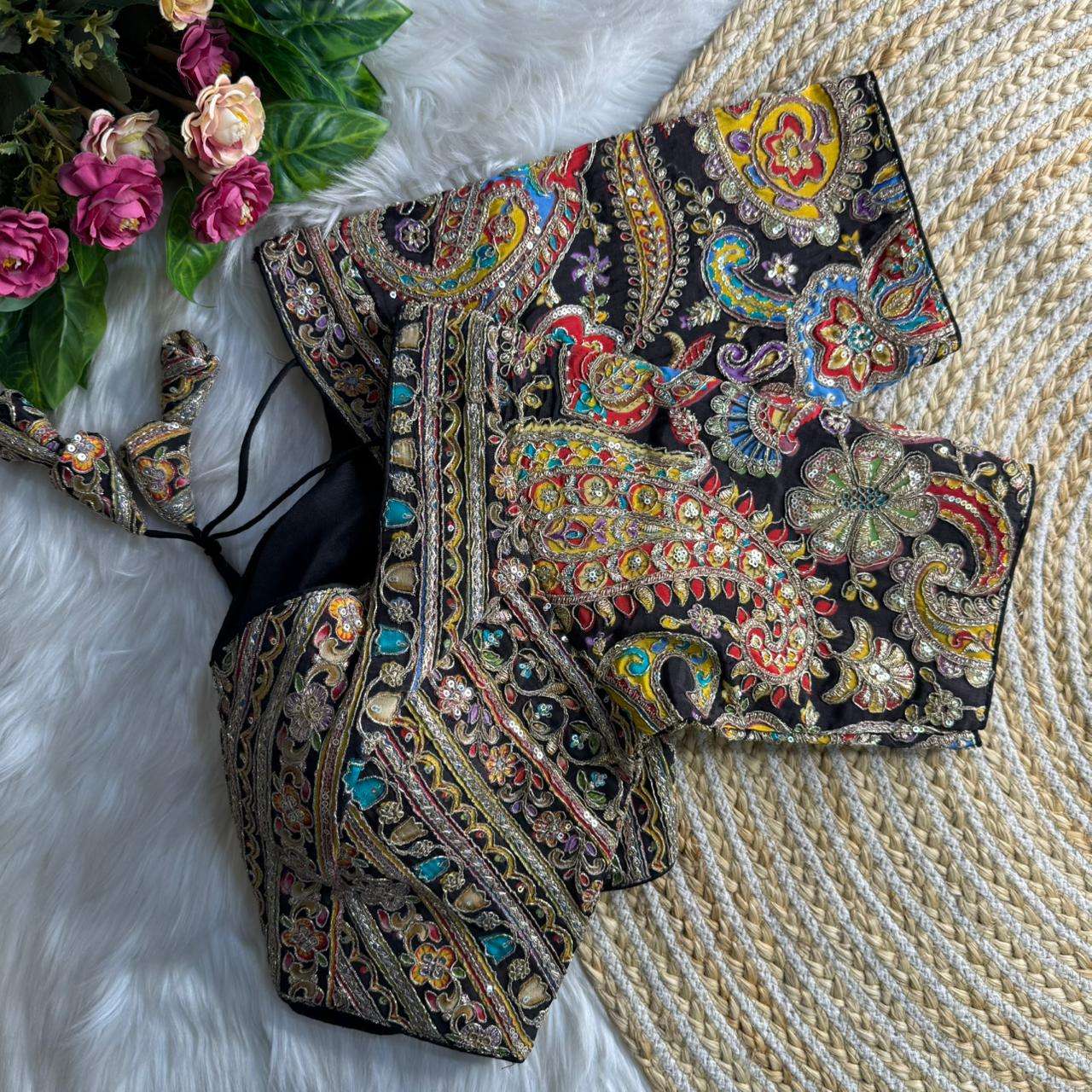 HEAVY POSITION WORK BLOUSE 1 collection manufacturers surat 