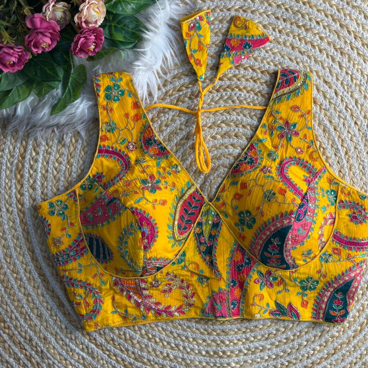 Heavy Position Work BLOUSE collection manufacturers surat 