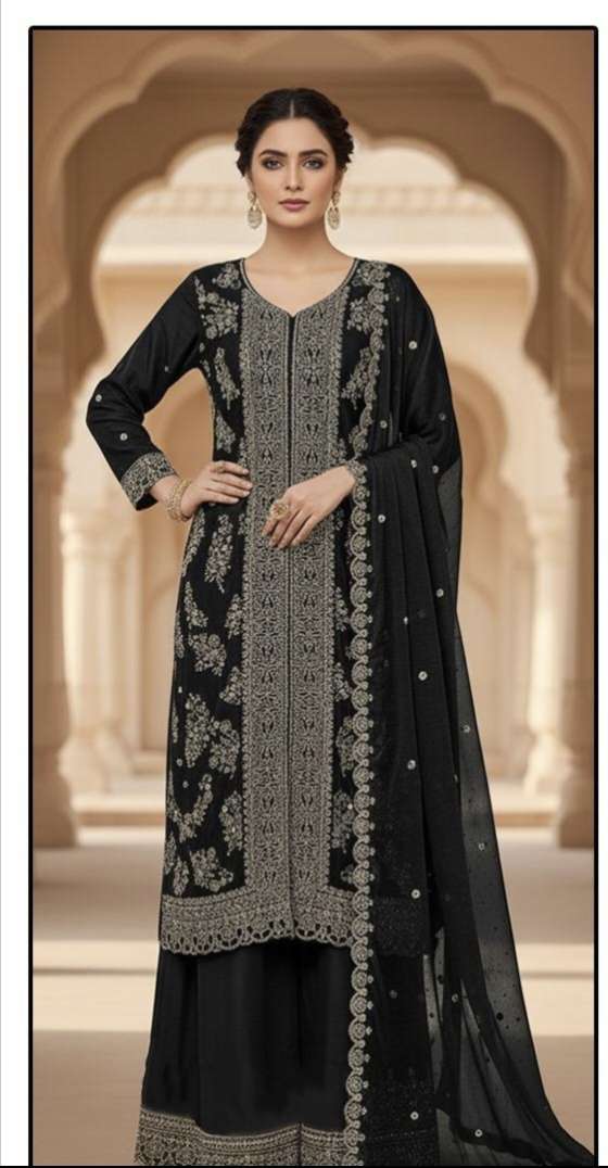 HF 454 A To D by Hoor Tex suit collection manufacturers surat 