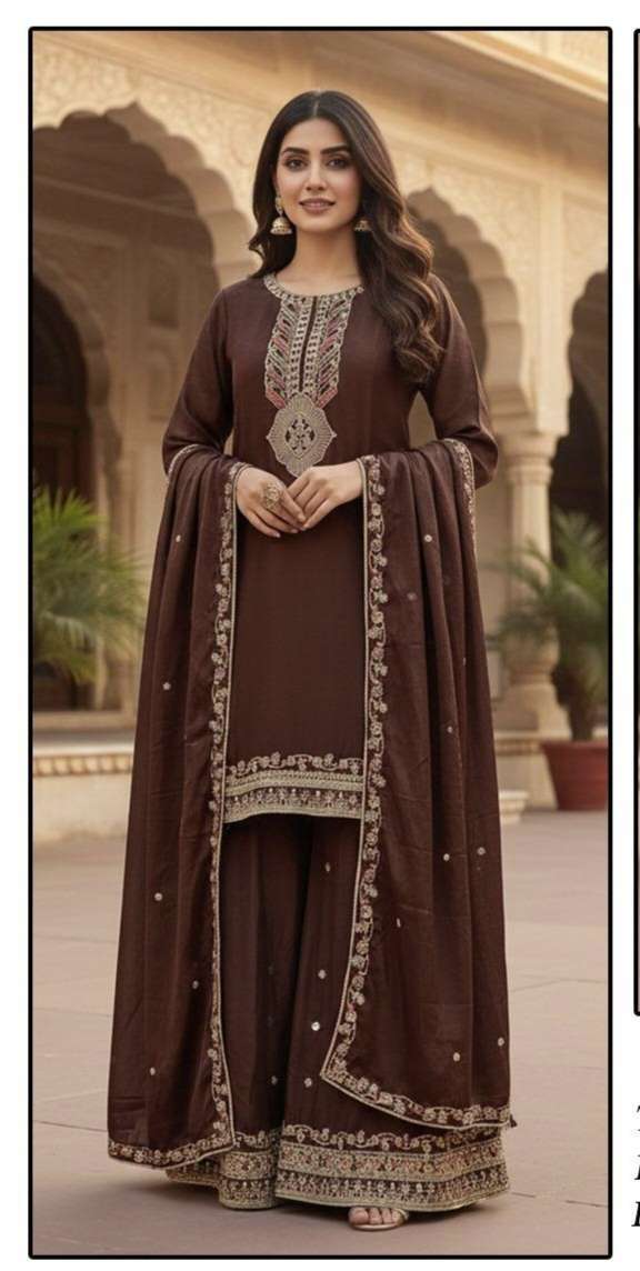 HF 529 A To D by Hoor Tex suit collection manufacturers surat 
