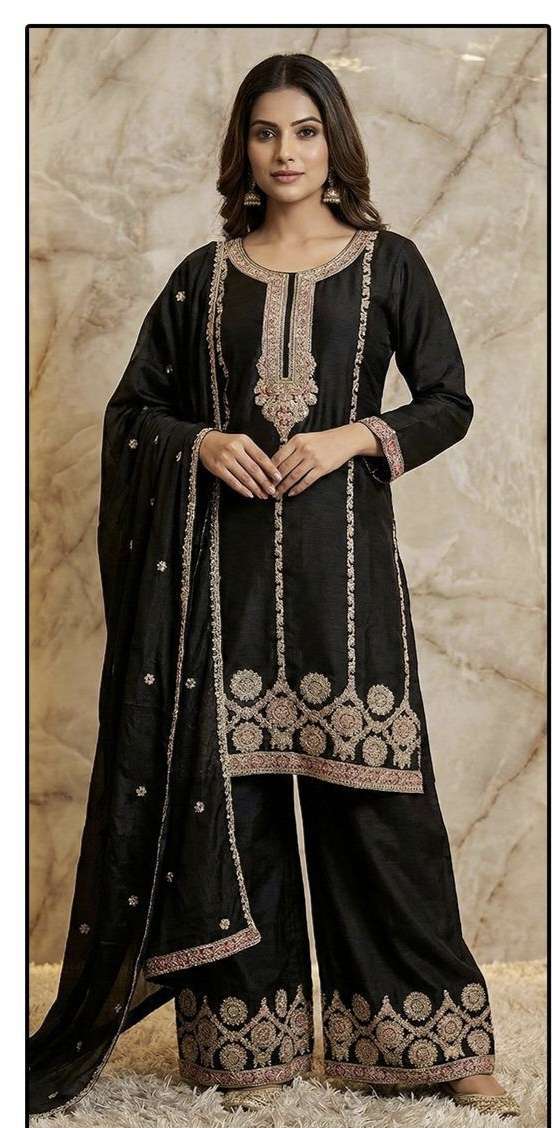 HF 544 A To D by Hoor Tex suit collection manufacturers surat 