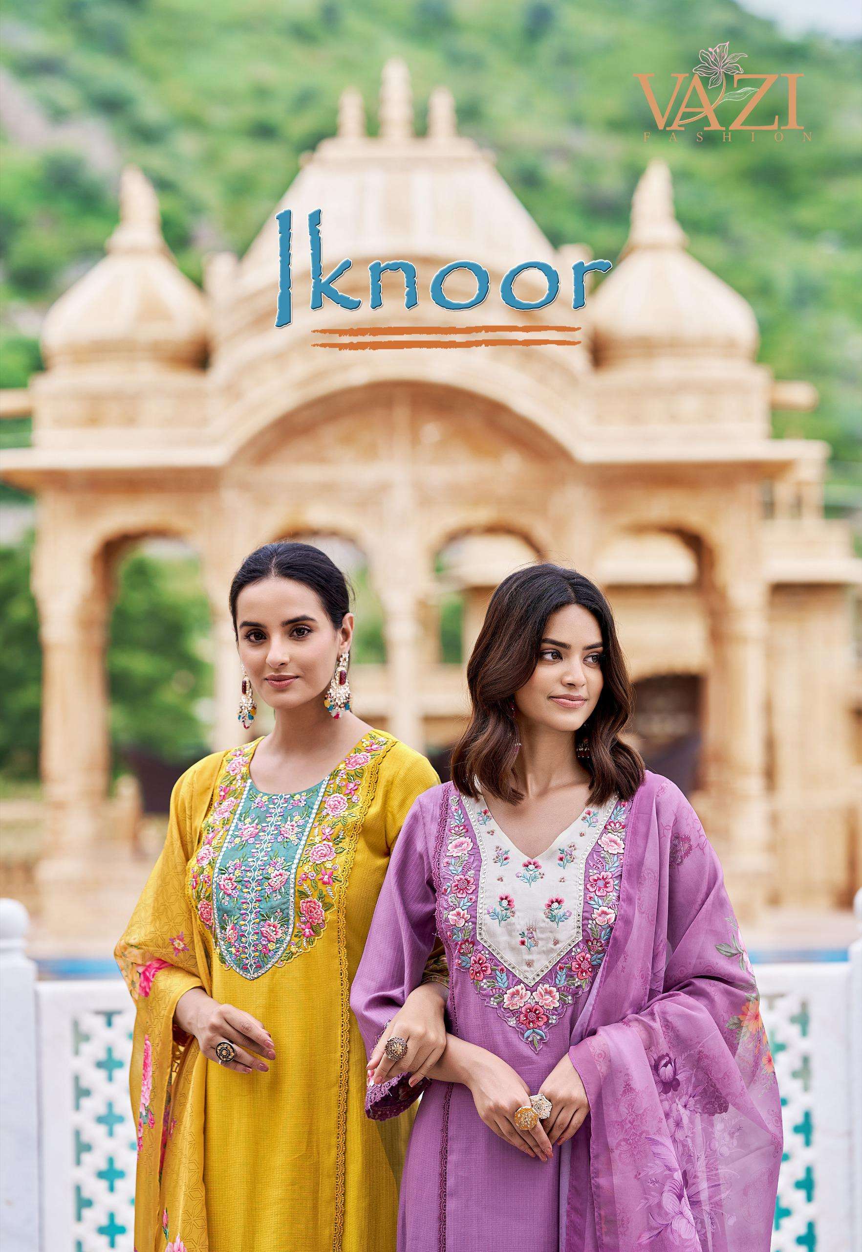 IKNOOR by VAZI FASHION kurti collection manufacturers surat 