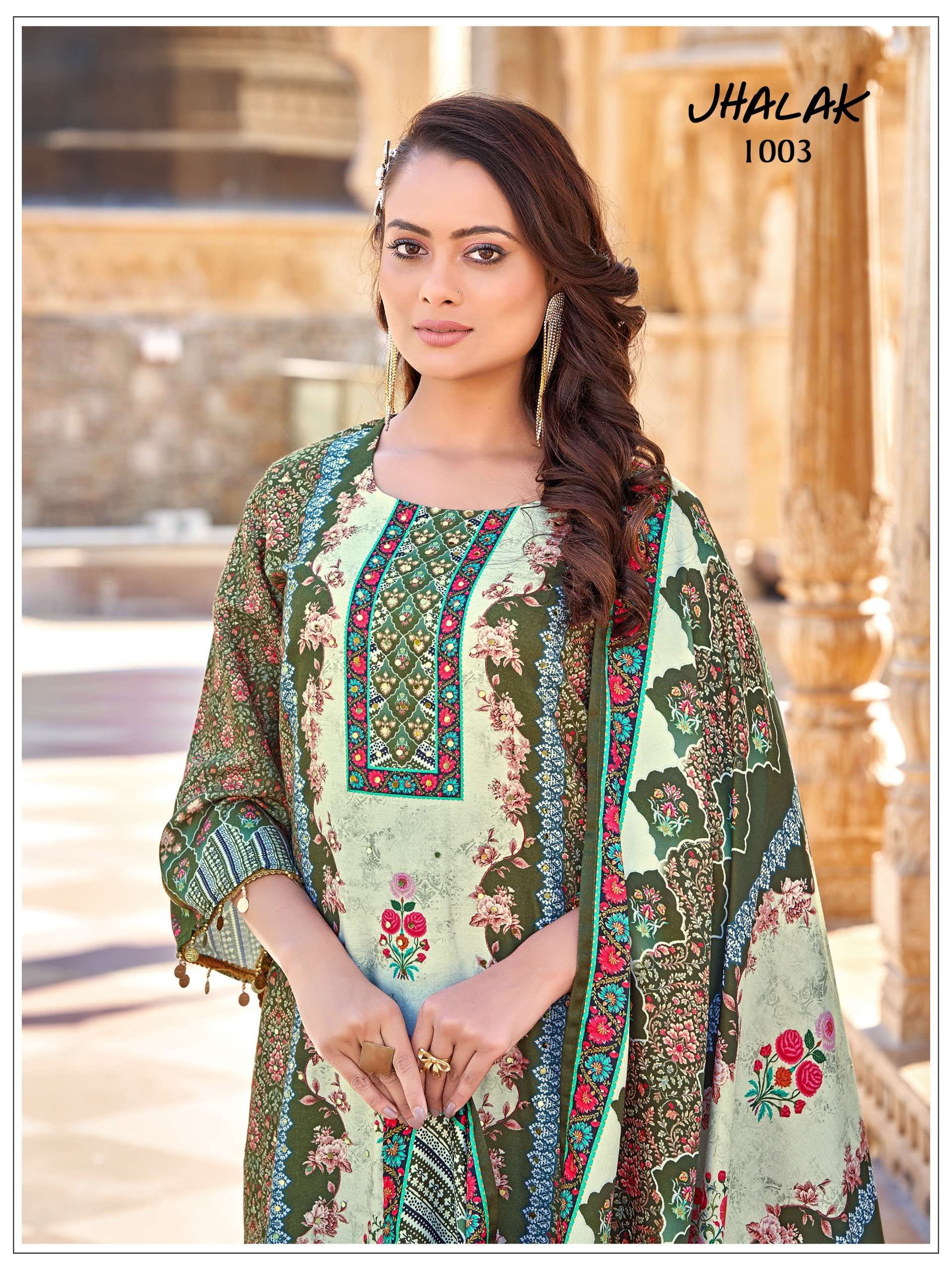 JHALAK suit collection manufacturers surat 