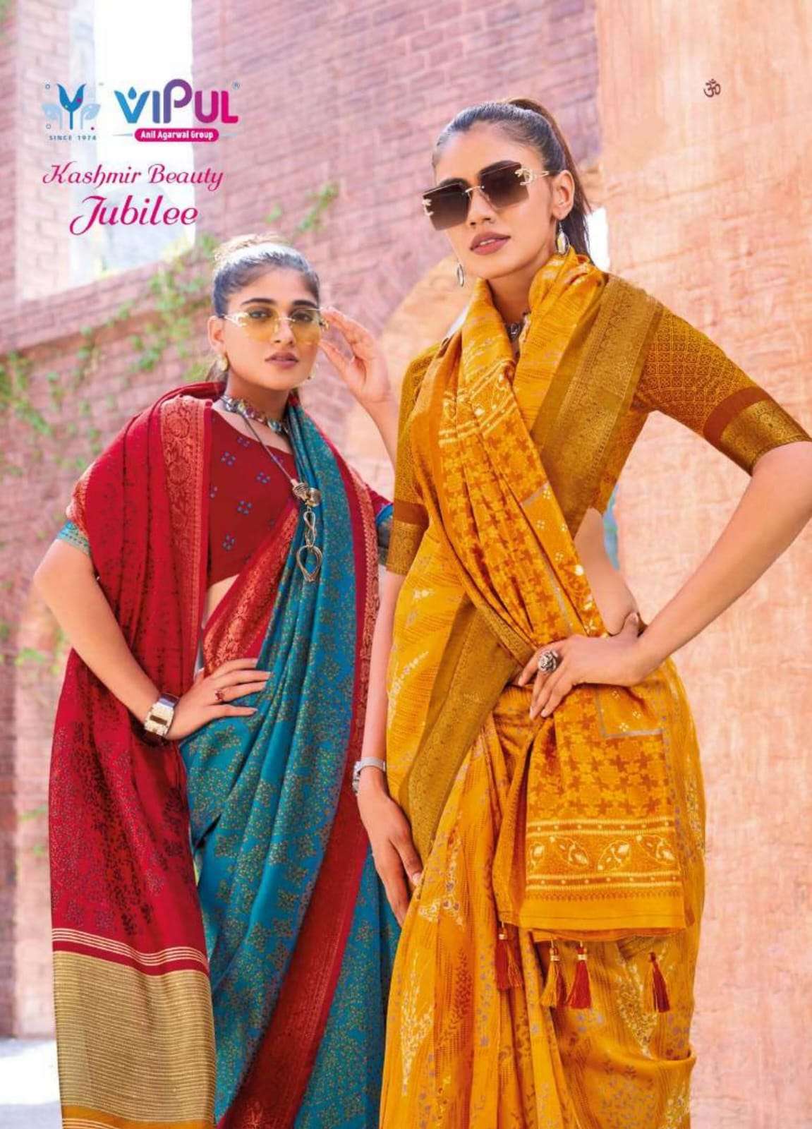 KASHMIR 1 BEAUTY JUBILEE SERIES 90009 TO 90020 By VIPUL SAREE collection manufacturers surat 