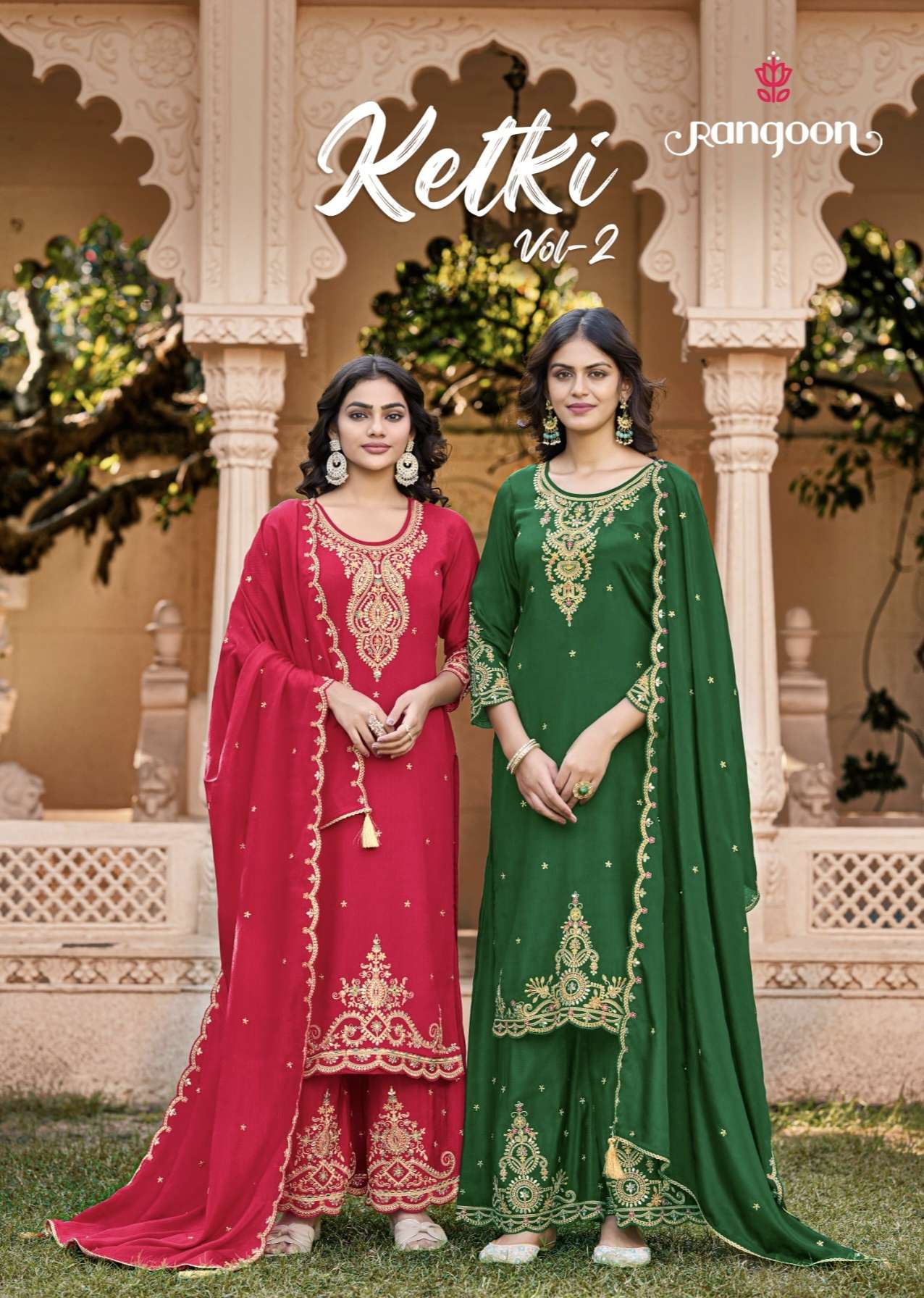 KETKI VOL 02 by Rangoon kurti collection manufacturers surat 