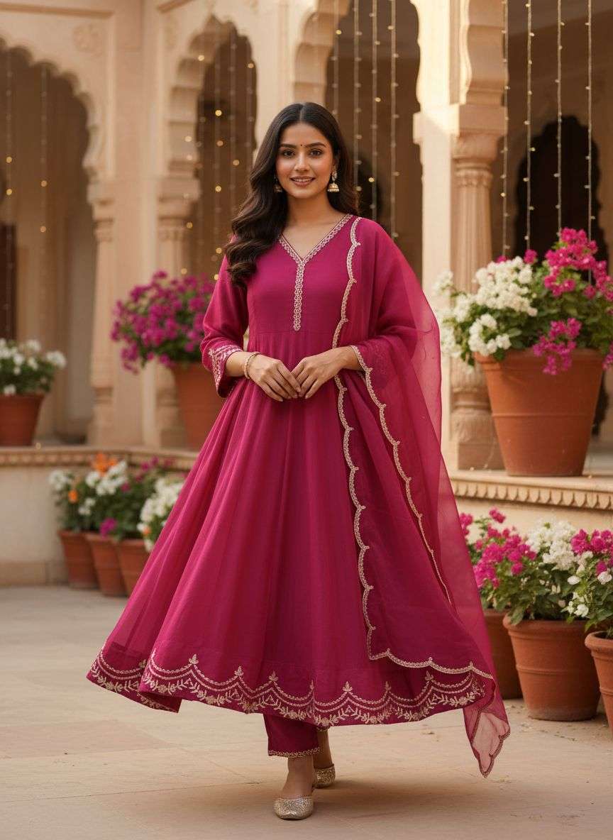 KHAZANA SUIT by Label khoj kurti collection manufacturers surat 