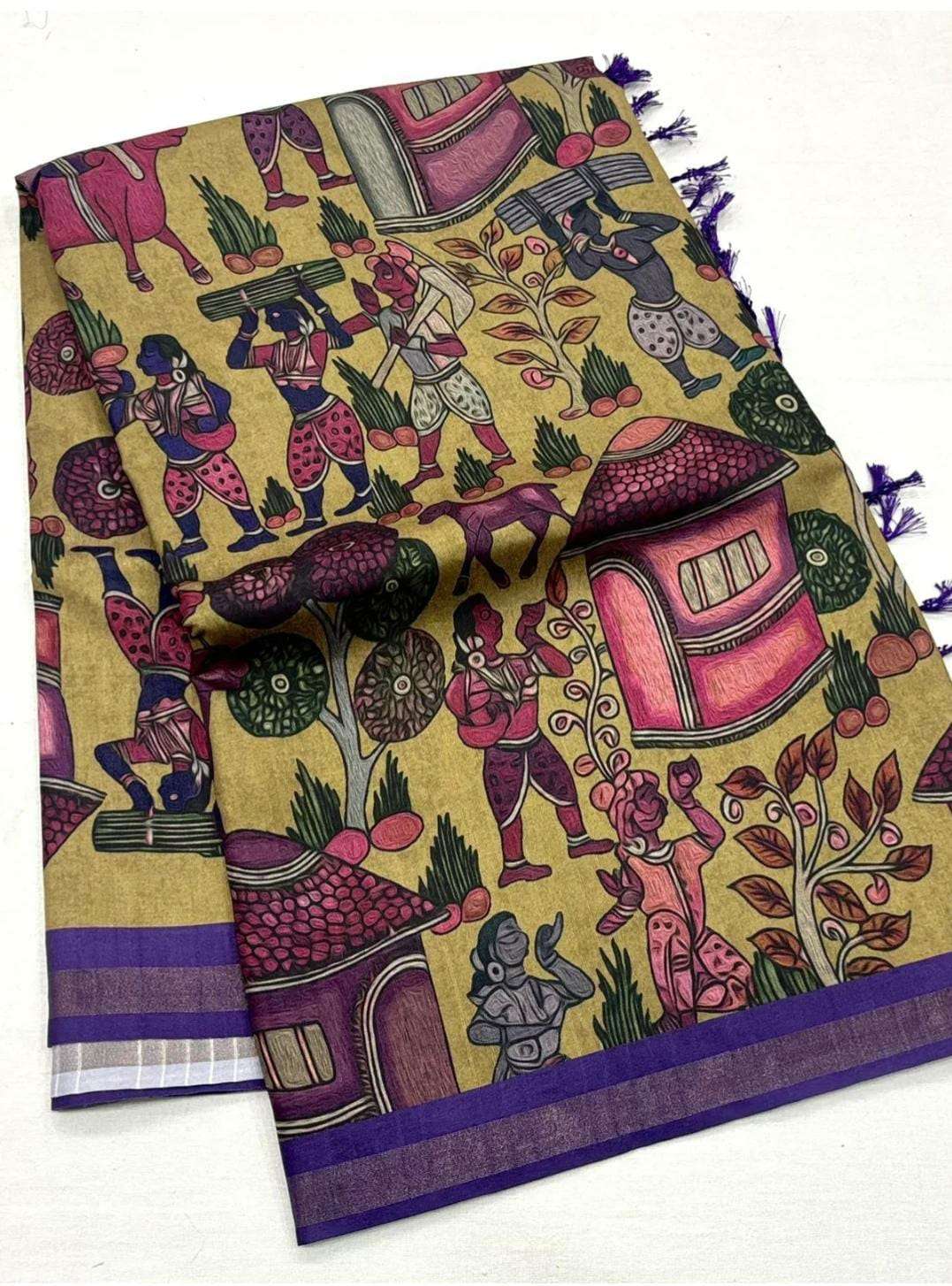 Kosovo Prints Kalamkari – Staple Silk Collection