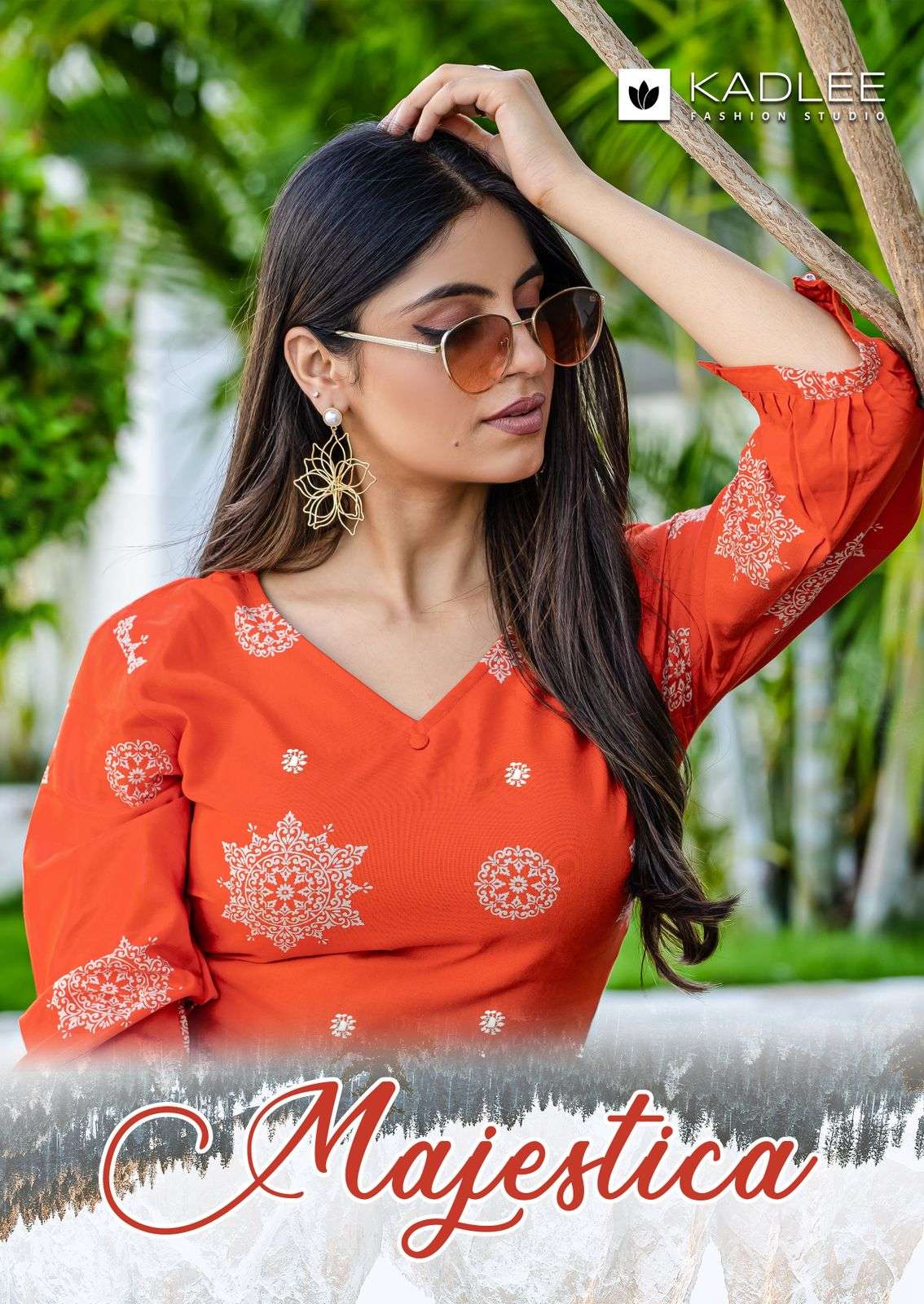 Majestica by KADLEE kurti collection manufacturers surat 