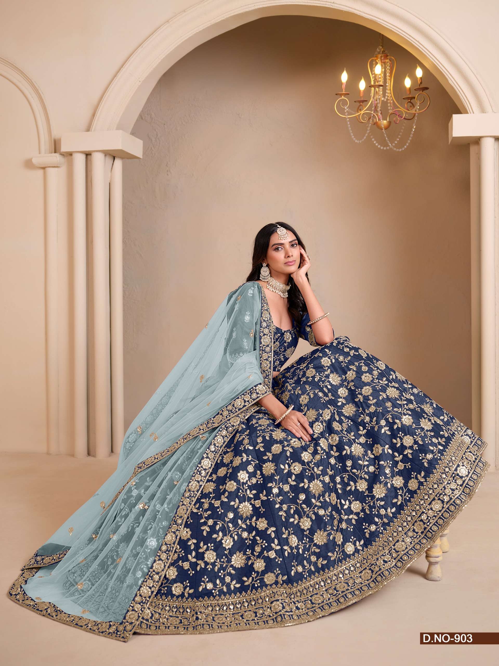 MEHVISH VOL 9A lehenga choli collection manufacturers surat 