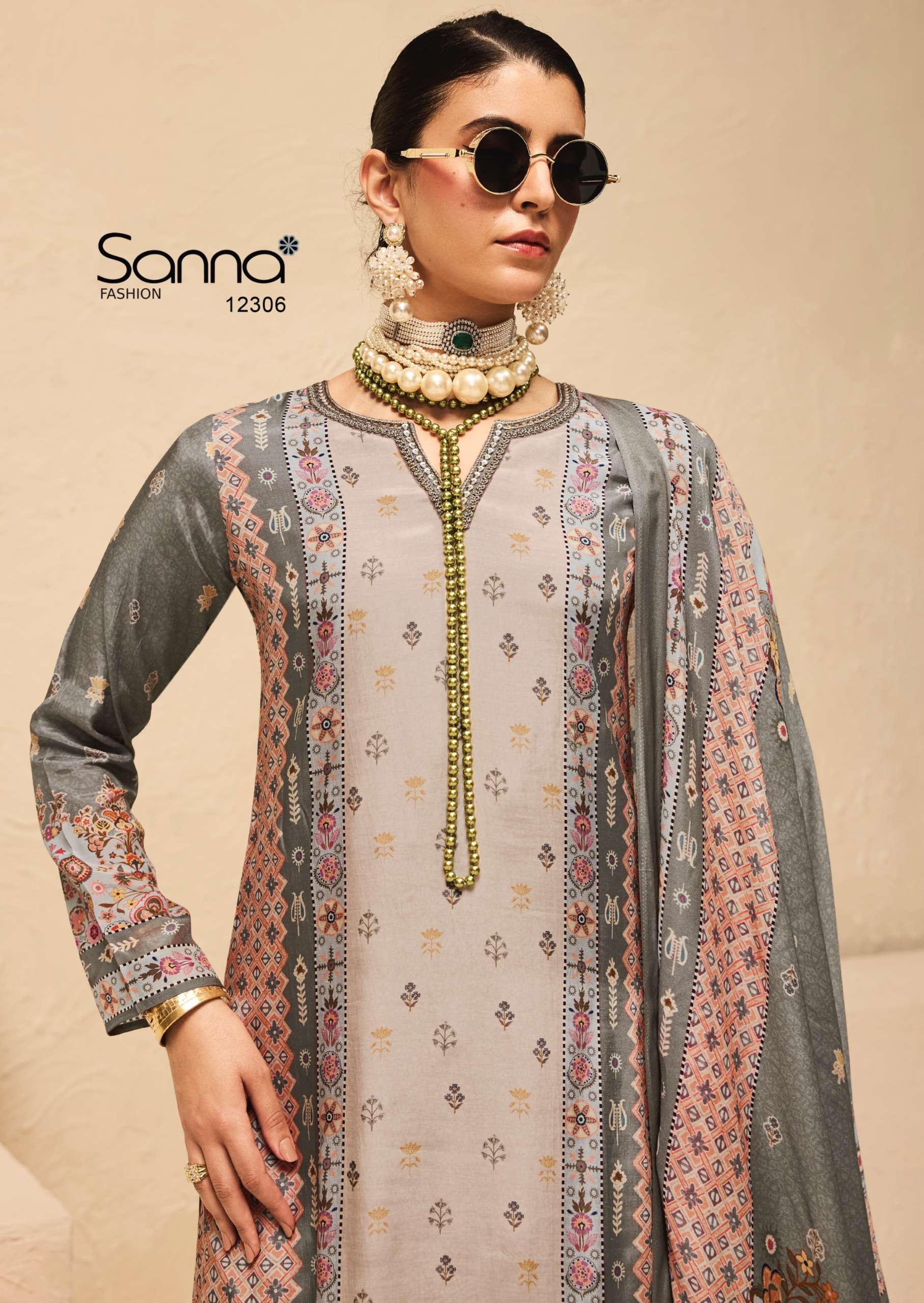 MILAAP by SANNA FASHION suit collection manufacturers surat 