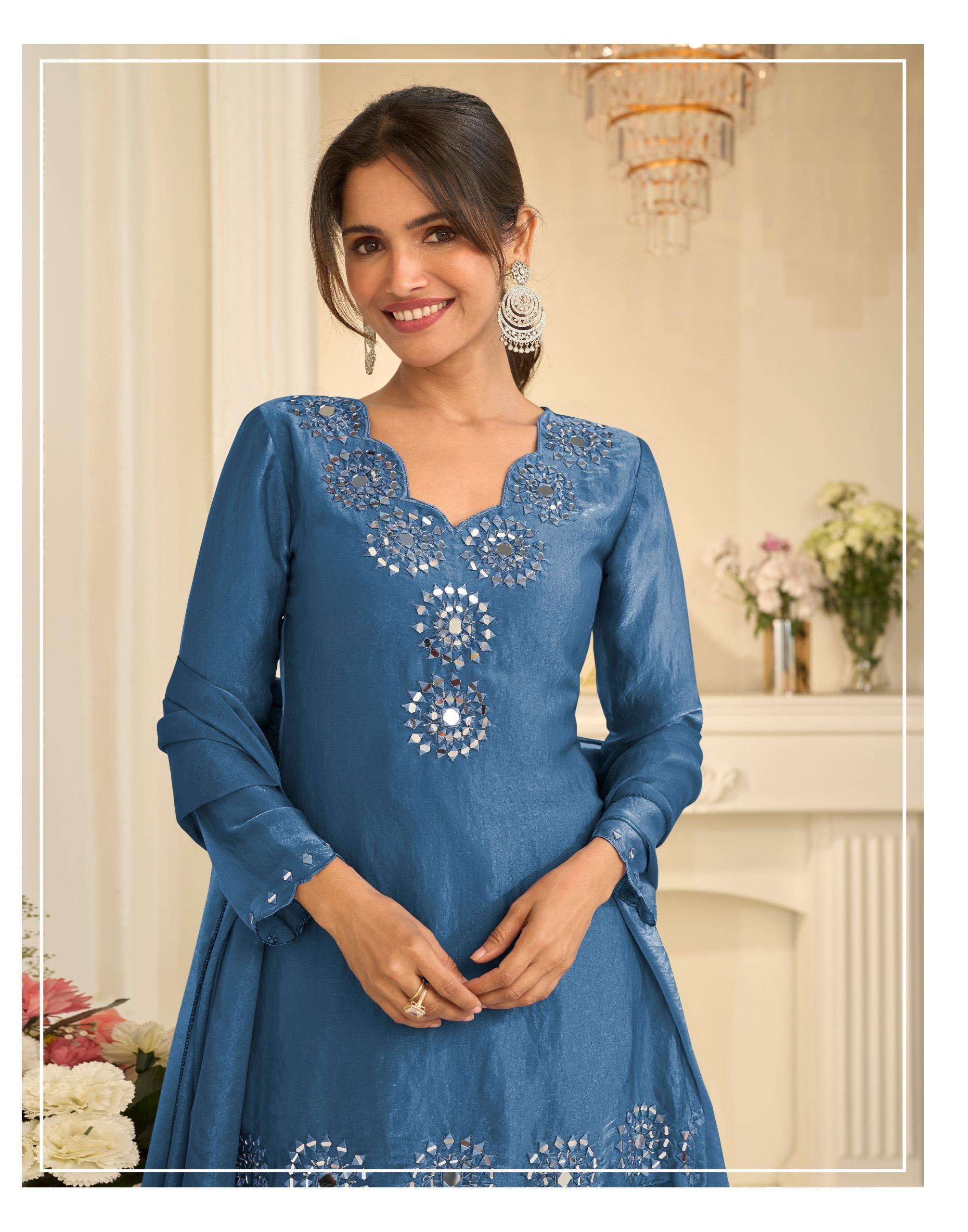 MIRROR 2 by SAYURI DESIGNER suit collection manufacturers surat 