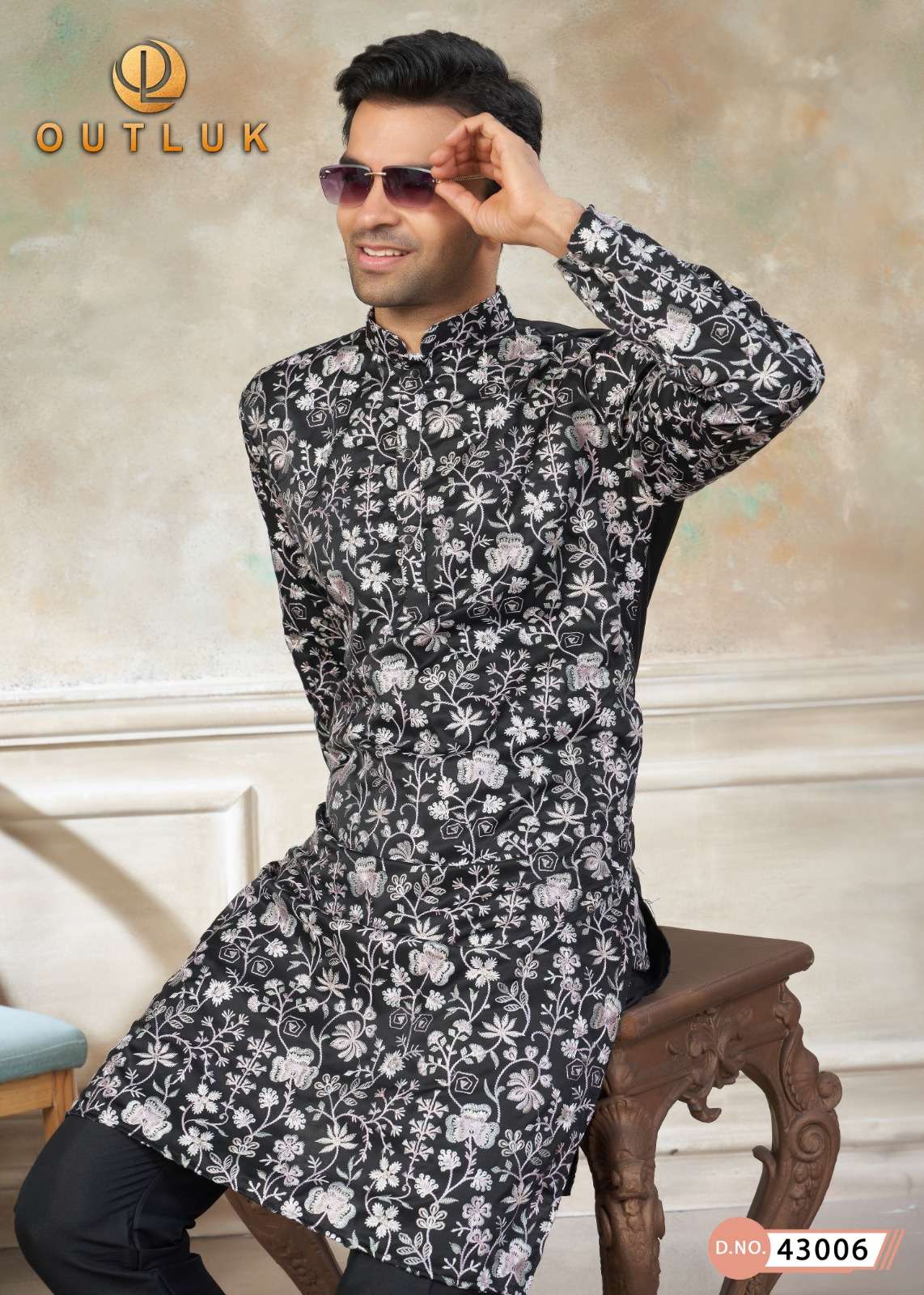 Outluk Wedding 43A Kurta collection manufacturers surat 