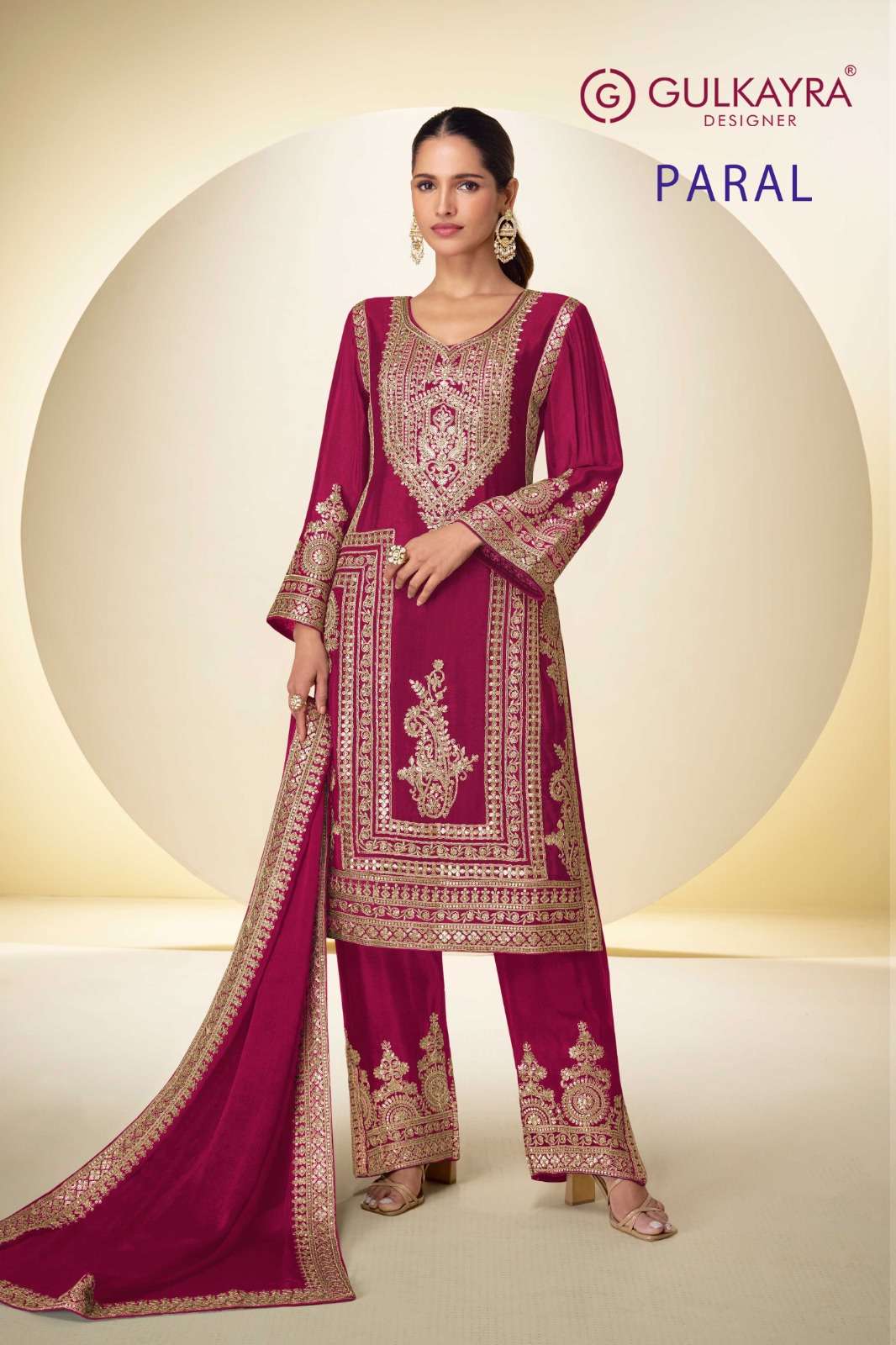 Paral by Gulkayra Designer Suit collection manufacturers surat 