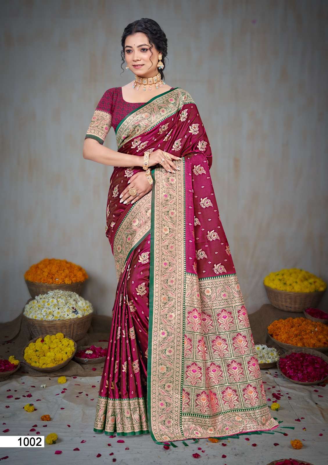 PLAZMA SILK by Bunawat saree Collection manufacturer surat 