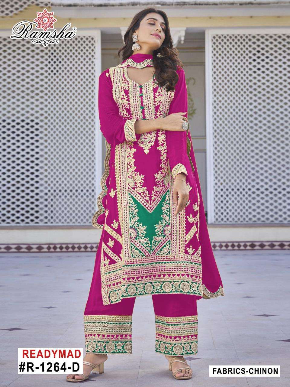 R 1264 nx by RAMSHA kurti collection manufacturers surat 