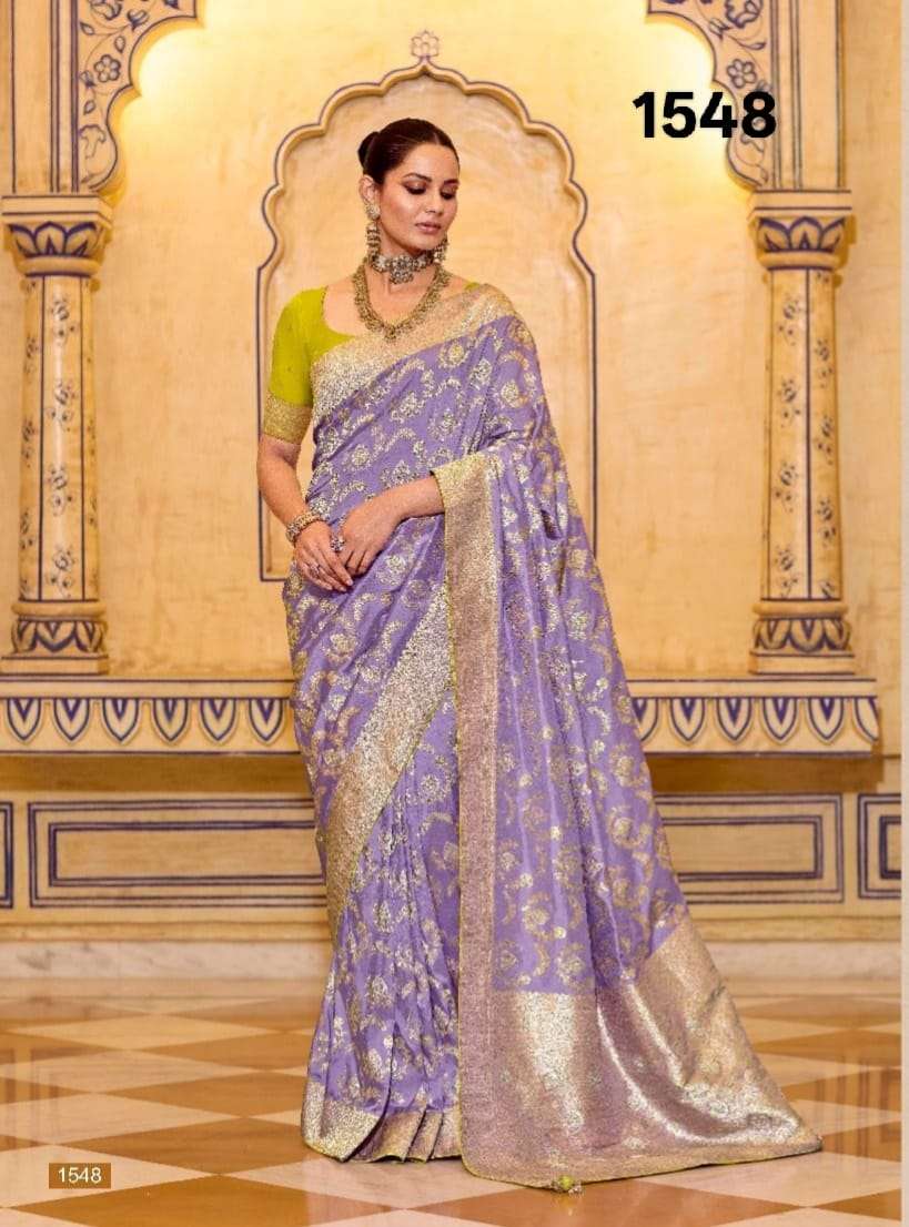 RajMahal 1 by Kimora saree Collection manufacturer surat 