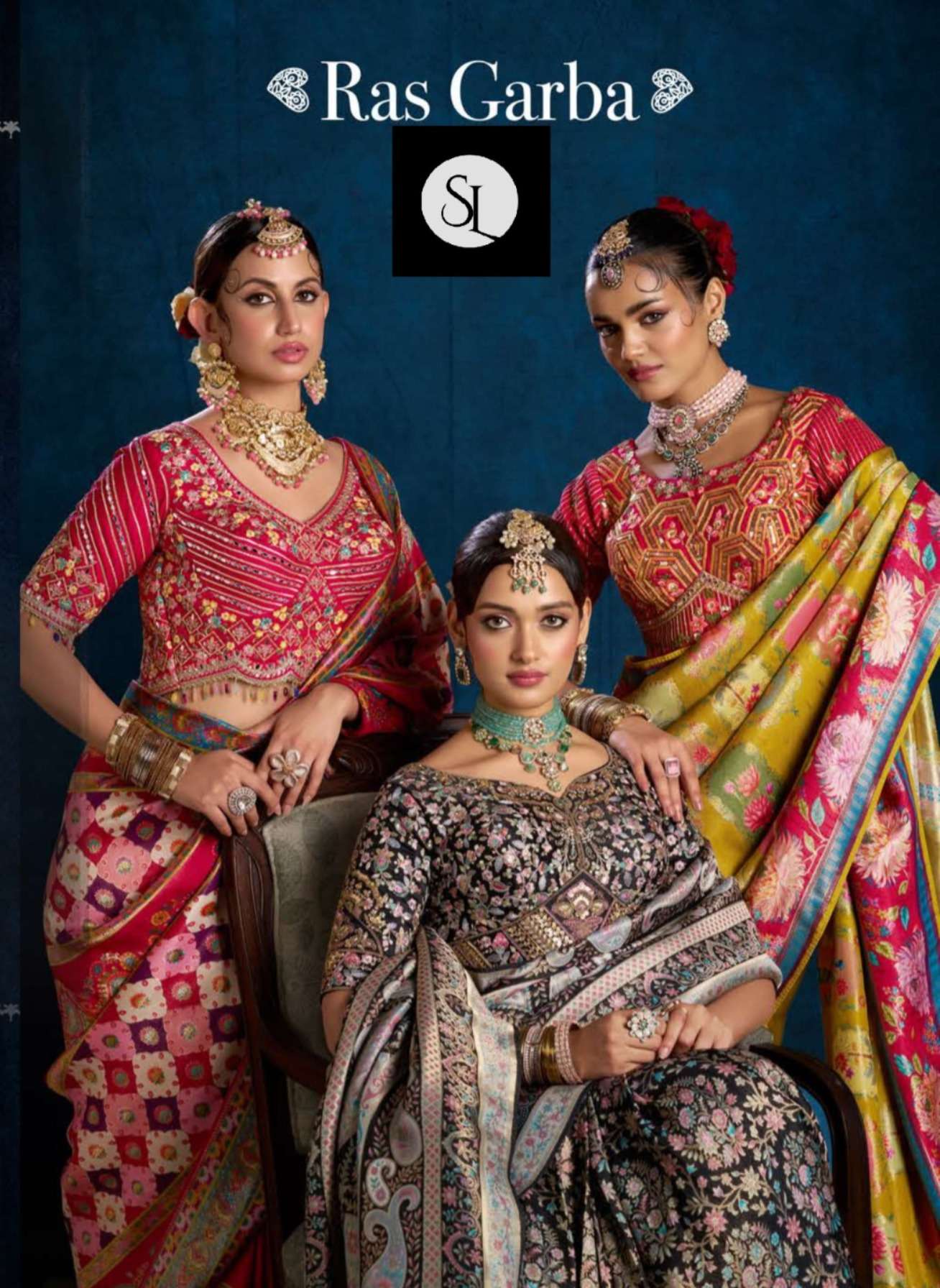 Rasgarba Series 1001 To 1009 by  SL saree Collection manufacturer surat 