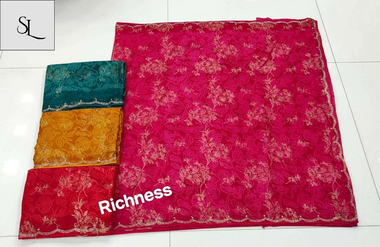 Richness by SL saree Collection manufacturer surat 